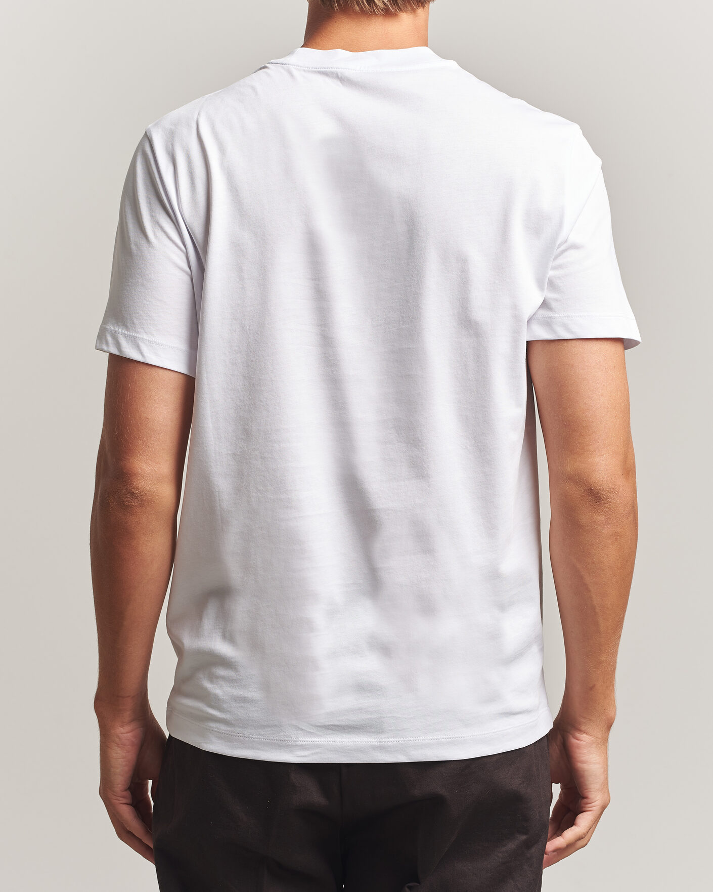 Hombres | Camisetas | Moncler | 3-Pack Logo T-Shirts Blue/Military/White