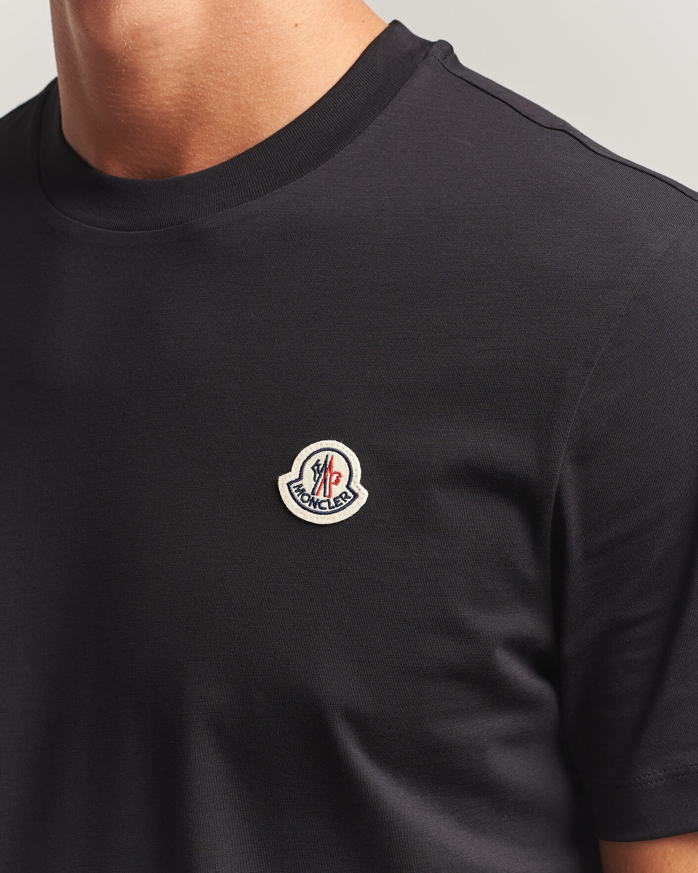 Hombres | Camisetas | Moncler | 3-Pack Logo T-Shirts Black