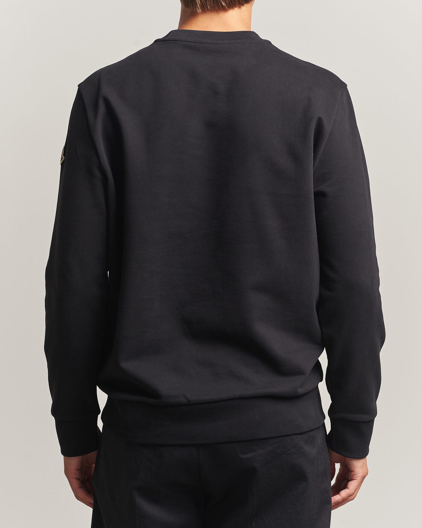 Hombres | Jerséis y prendas de punto | Moncler | College Logo Sweatshirt Black