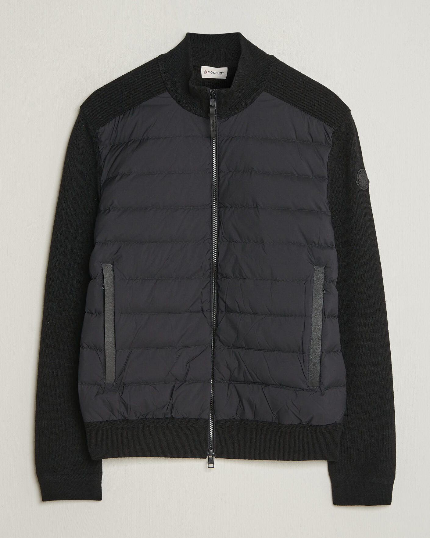 Hombres | Abrigos y chaquetas | Moncler | Wool/Cashmere Hybrid Jacket Black