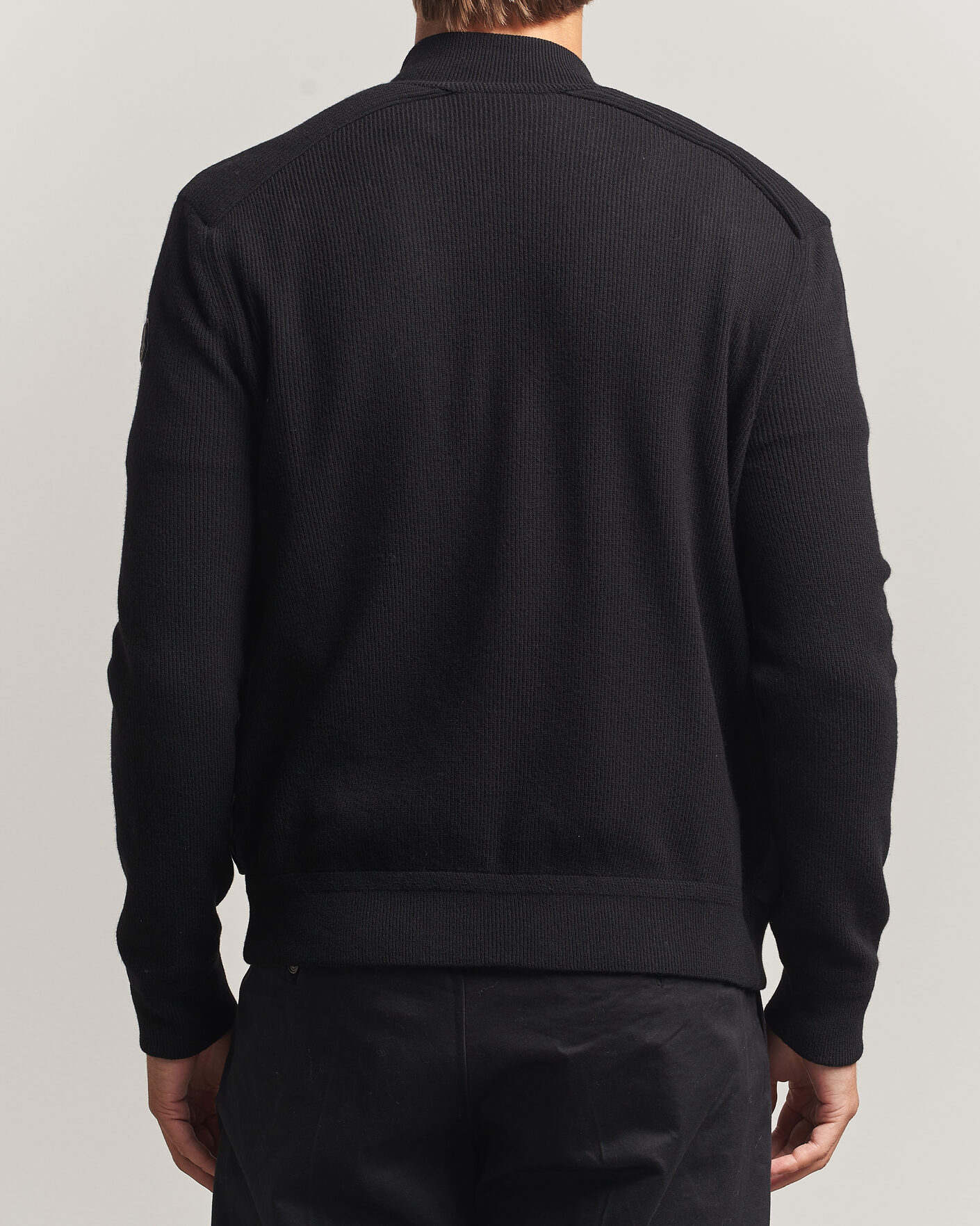 Hombres | Abrigos y chaquetas | Moncler | Wool/Cashmere Hybrid Jacket Black