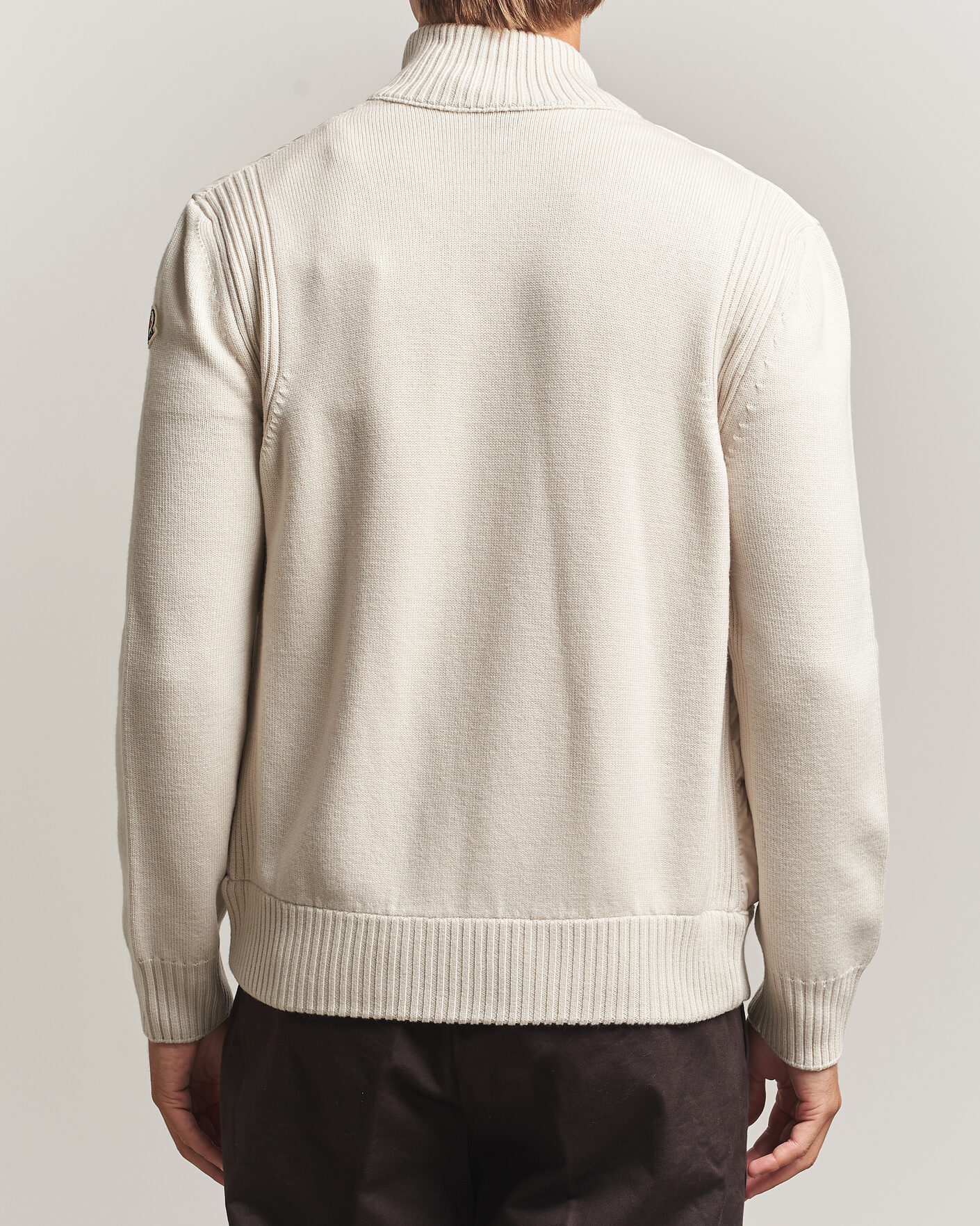 Hombres | Abrigos y chaquetas | Moncler | Padded Hybrid Jacket Grey