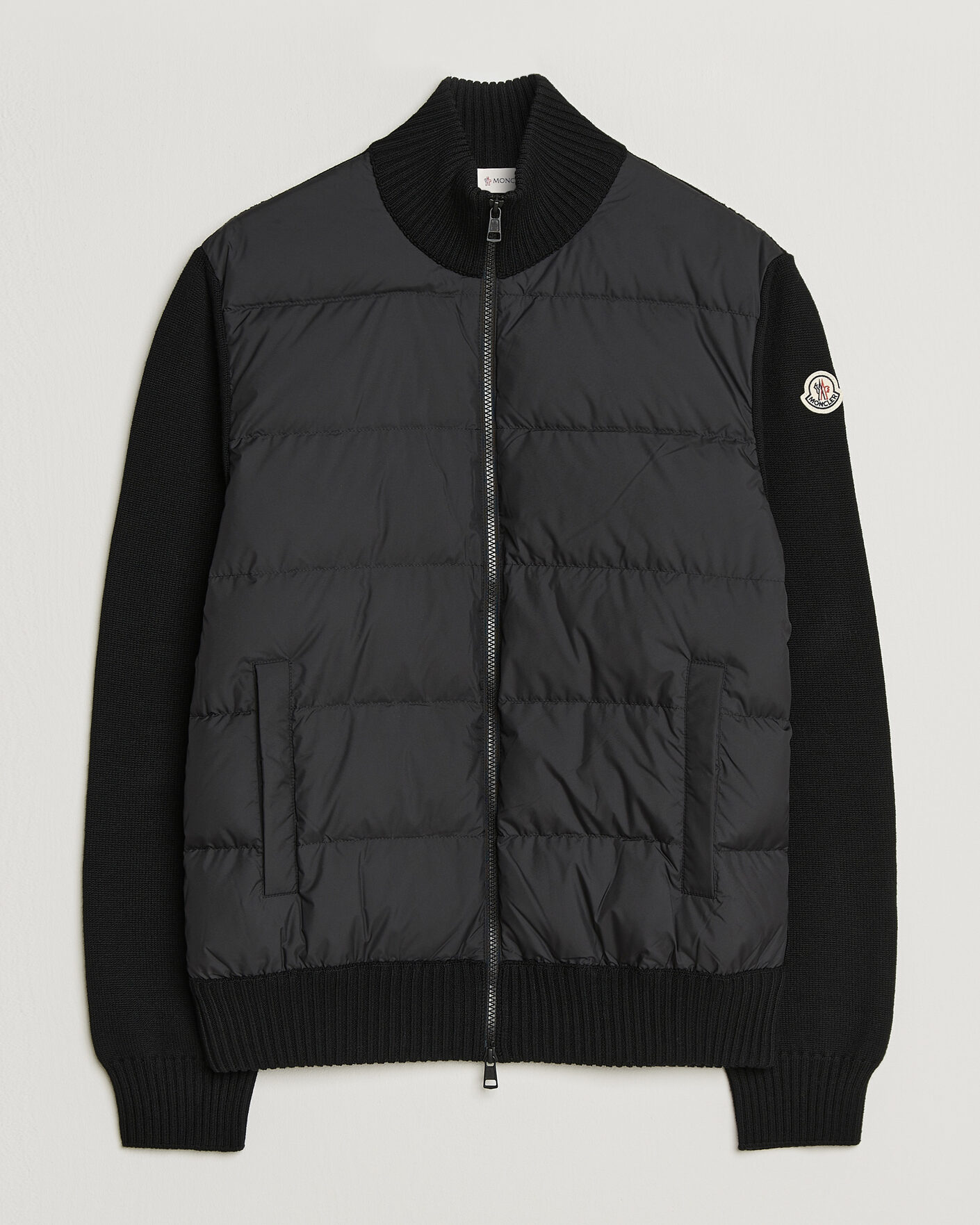 Hombres | Abrigos y chaquetas | Moncler | Padded Hybrid Jacket Black