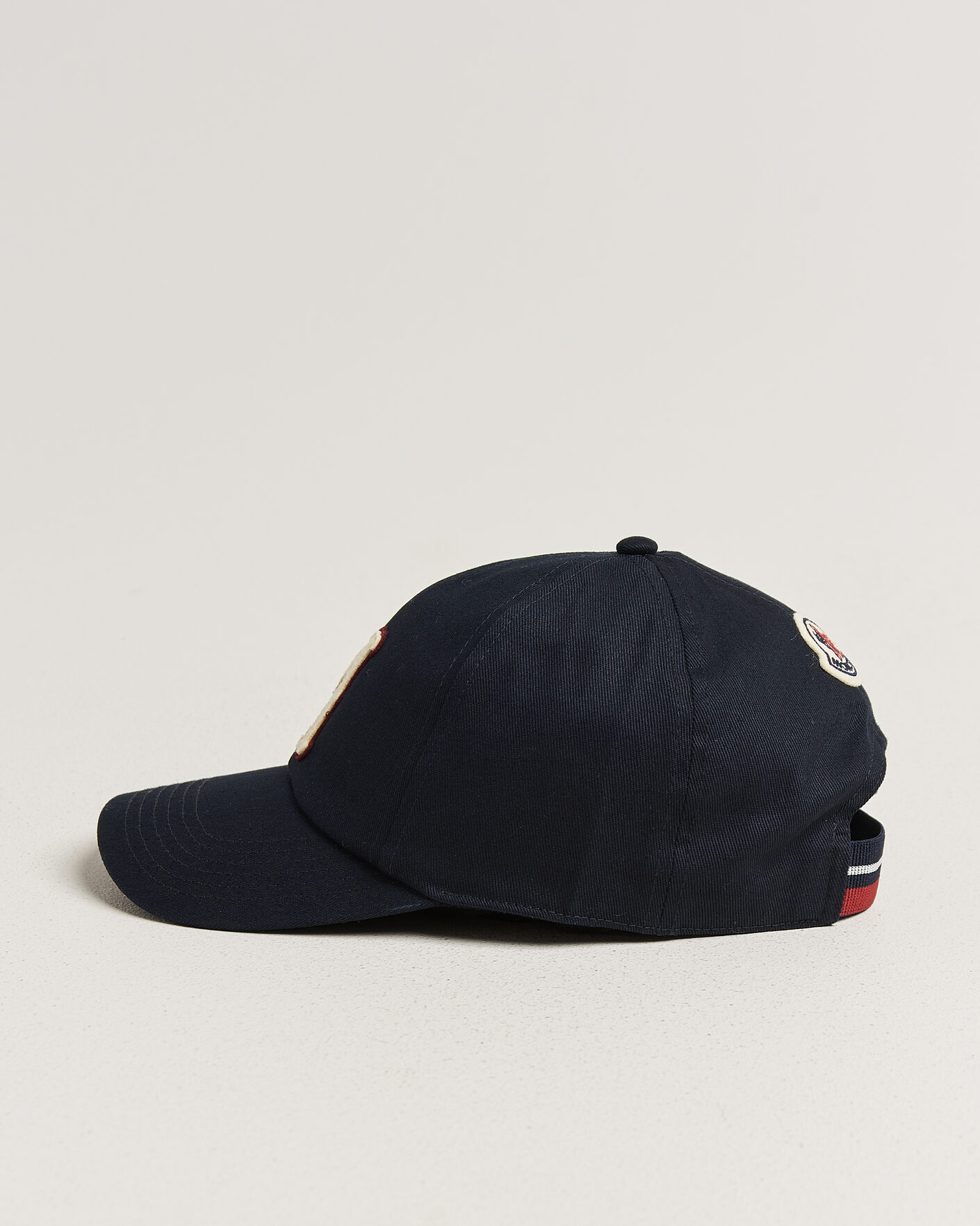 Hombres | Sombreros y gorras | Moncler | College Logo Baseball Cap Navy