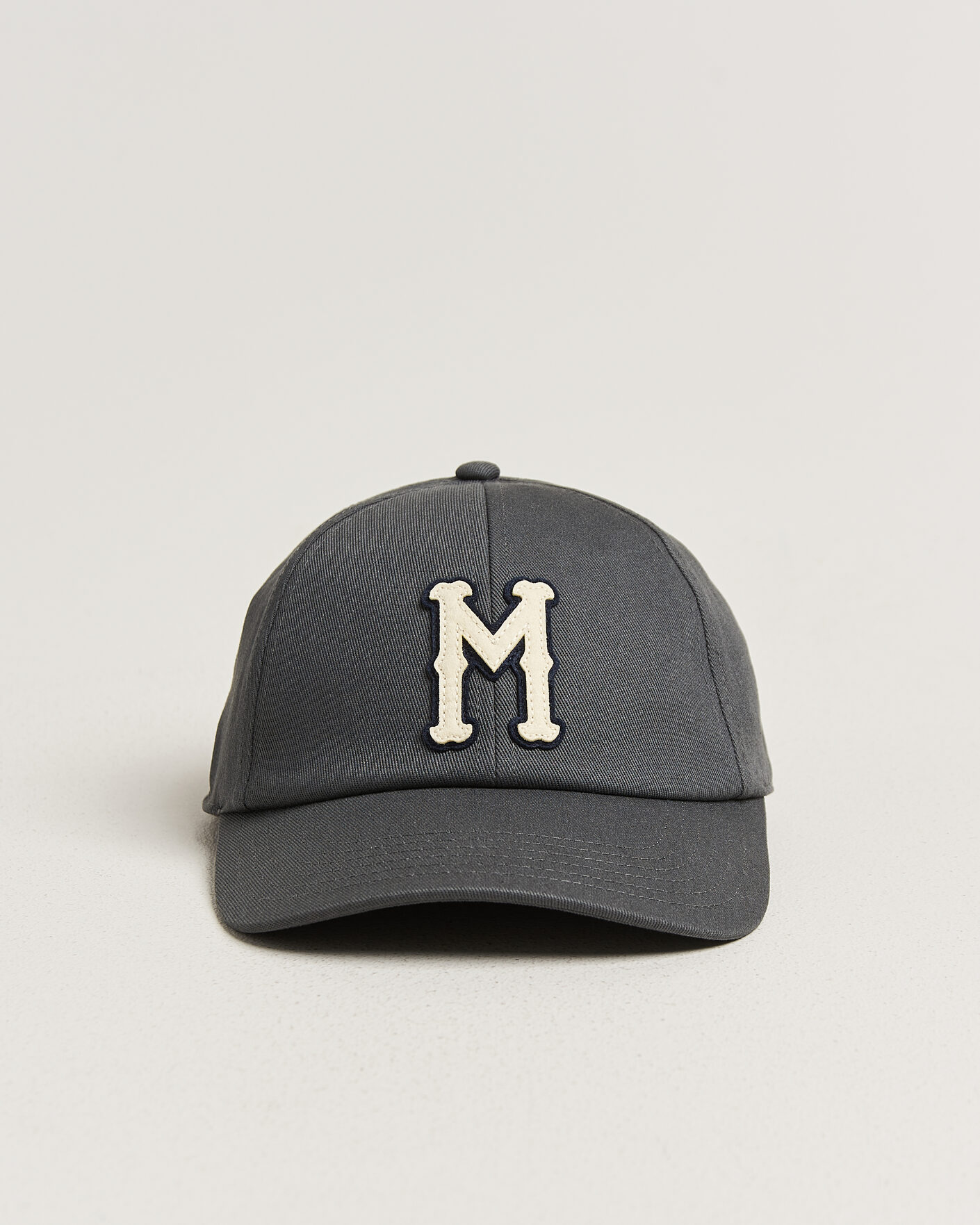 Hombres | Sombreros y gorras | Moncler | College Logo Baseball Cap Grey