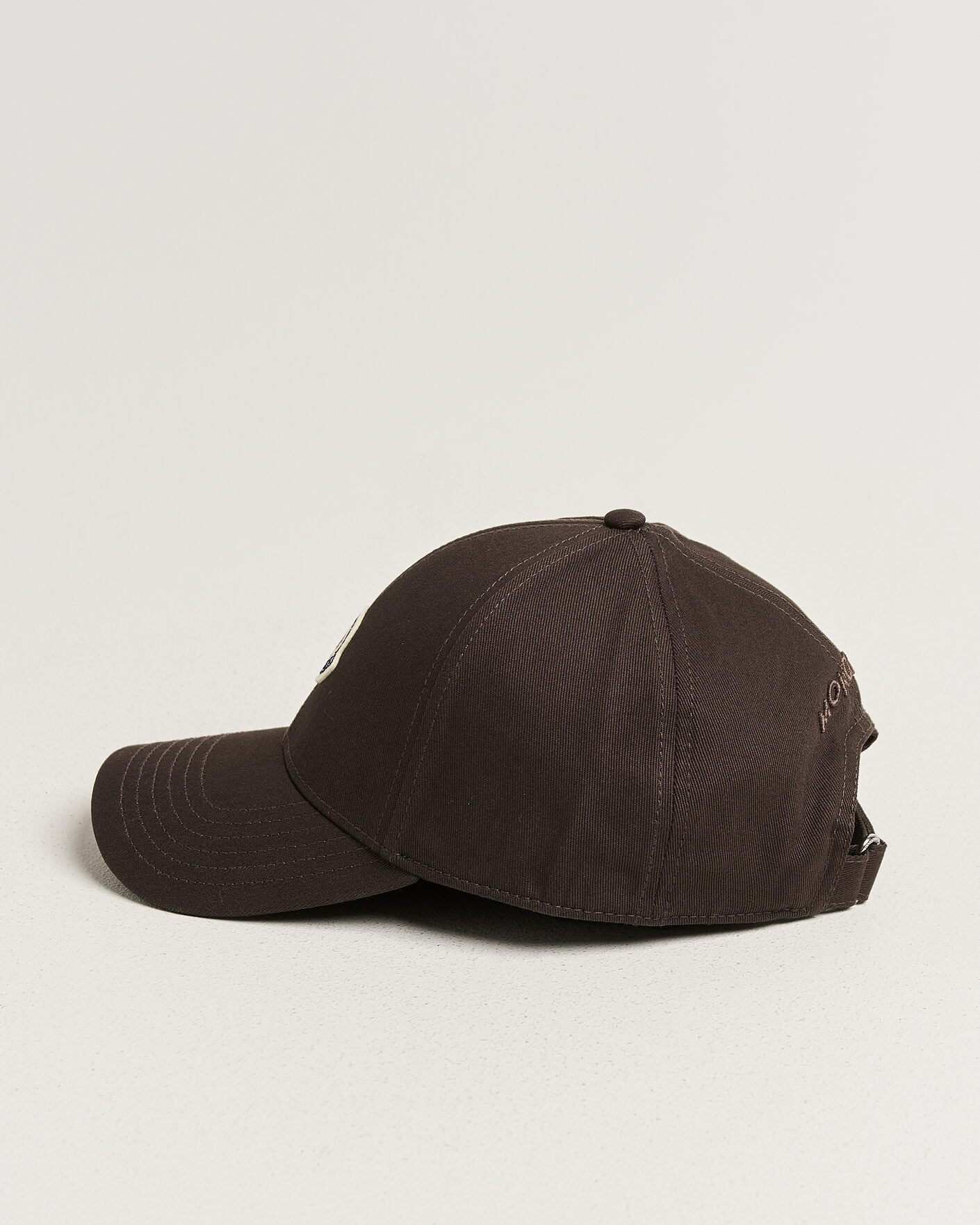 Hombres | Sombreros y gorras | Moncler | Logo Baseball Cap Brown