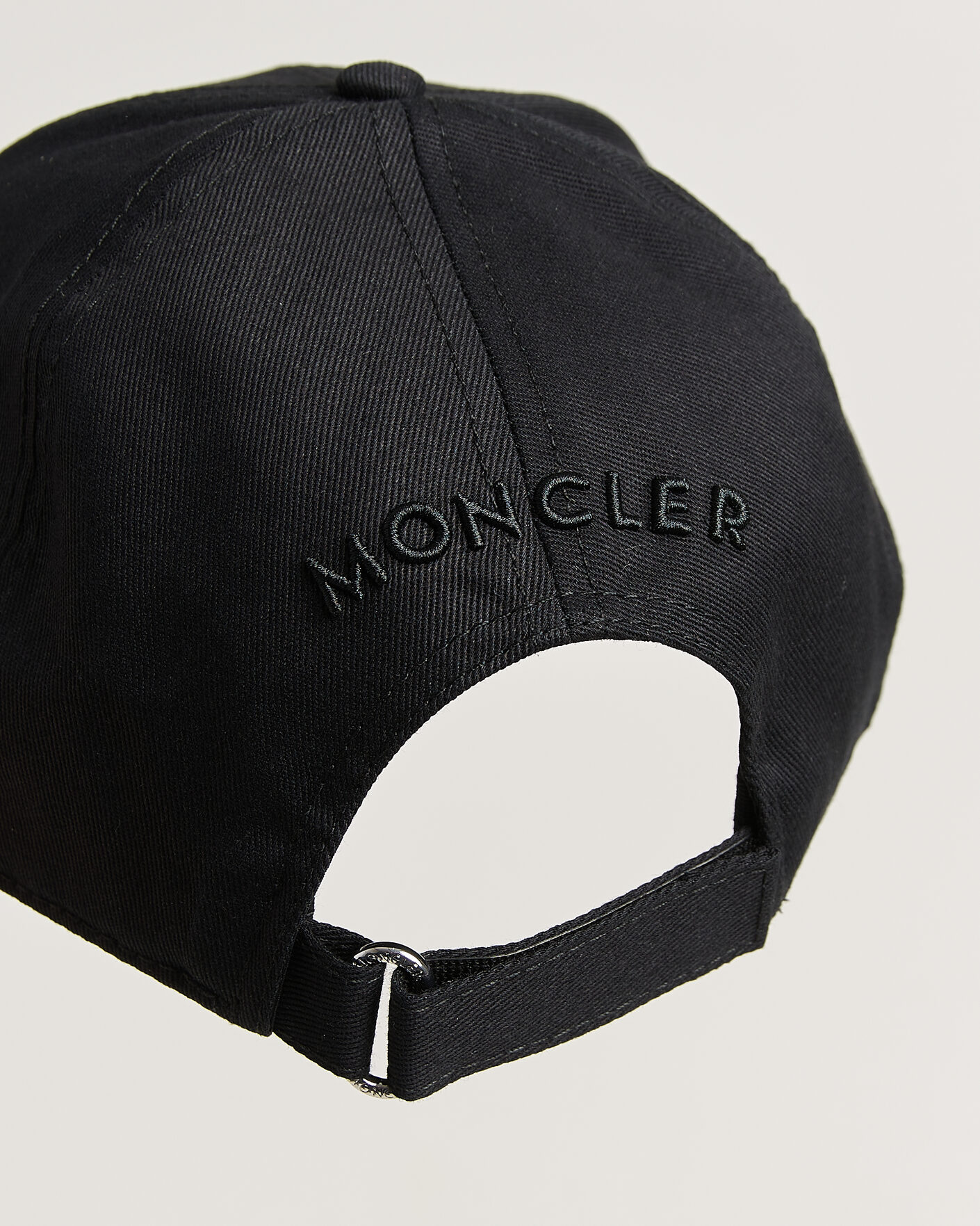 Hombres | Sombreros y gorras | Moncler | Logo Baseball Cap Black