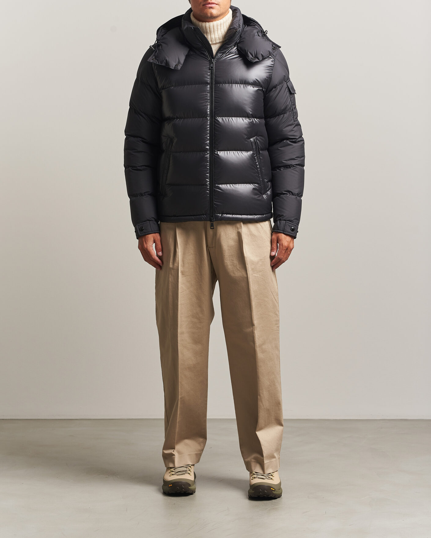 Hombres | Abrigos y chaquetas | Moncler | Maya Bi-Material Jacket Black