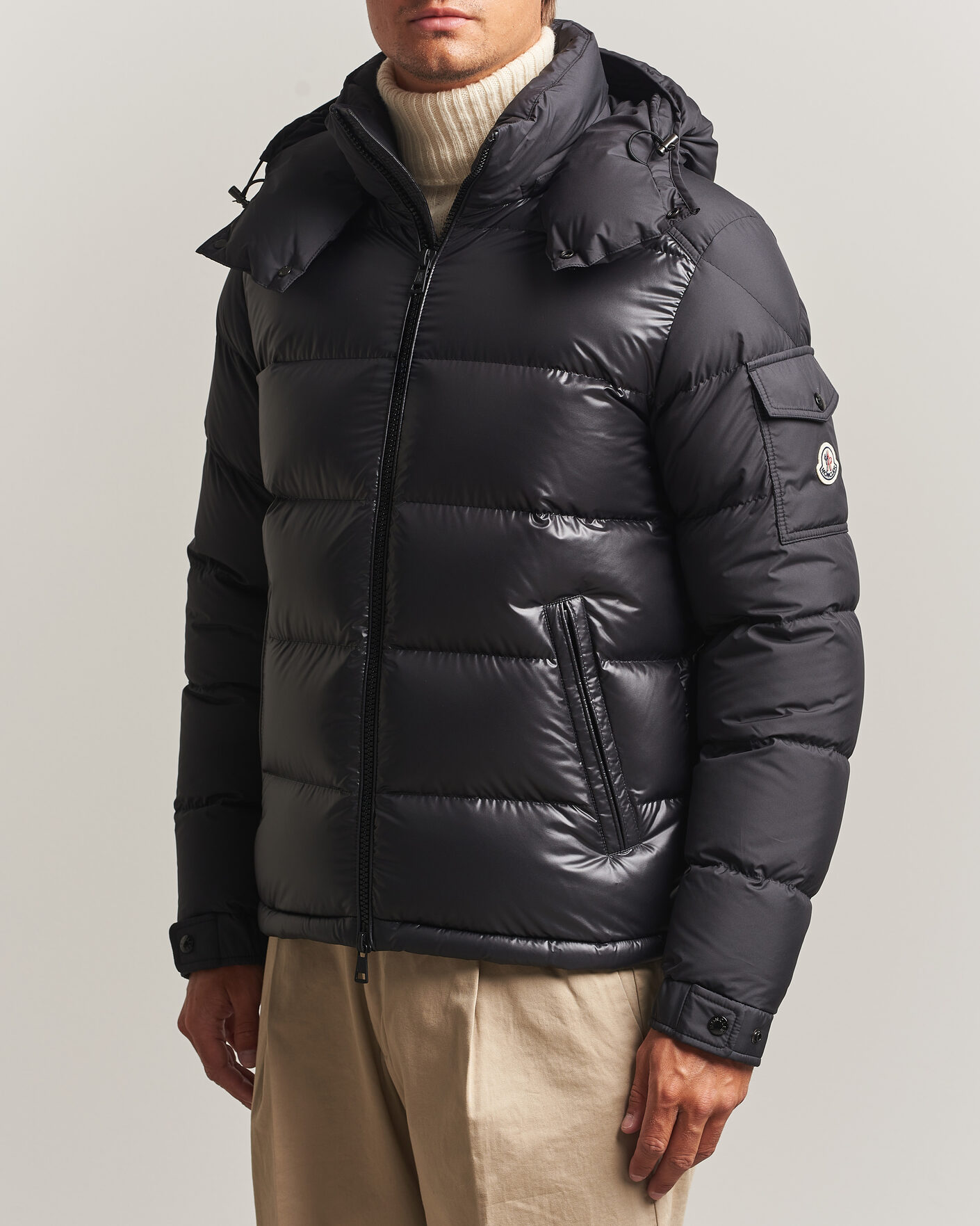Hombres | Abrigos y chaquetas | Moncler | Maya Bi-Material Jacket Black
