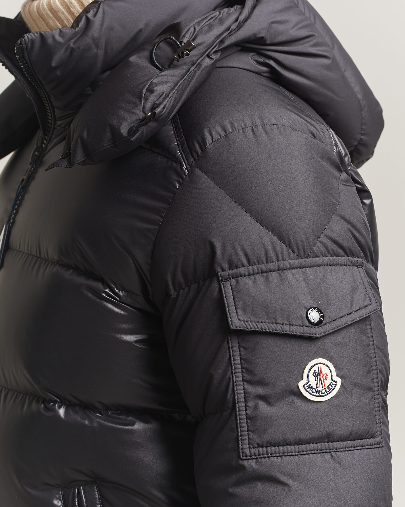 Hombres | Abrigos y chaquetas | Moncler | Maya Bi-Material Jacket Black