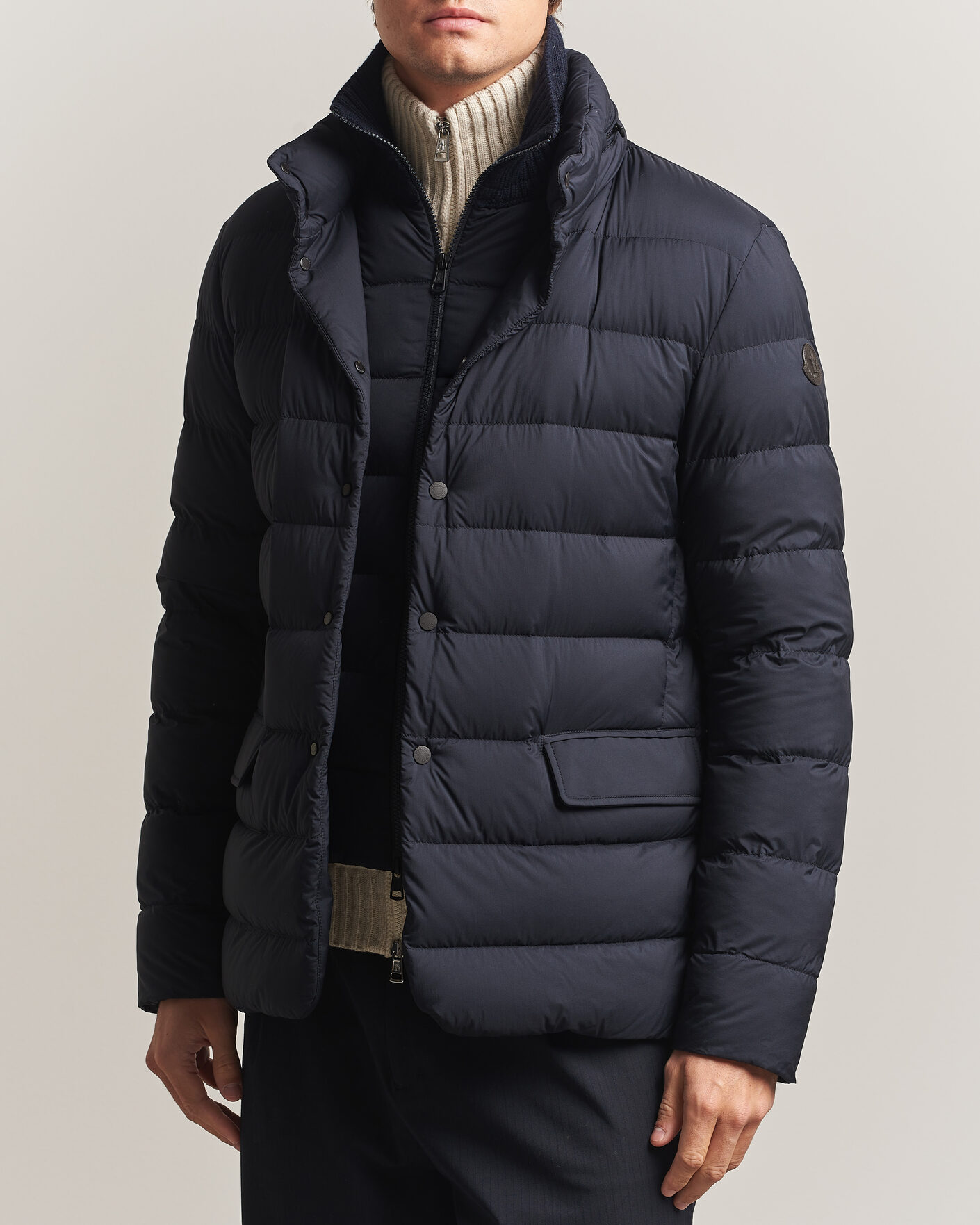Hombres | Abrigos y chaquetas | Moncler | Elarune Down Blazer Navy