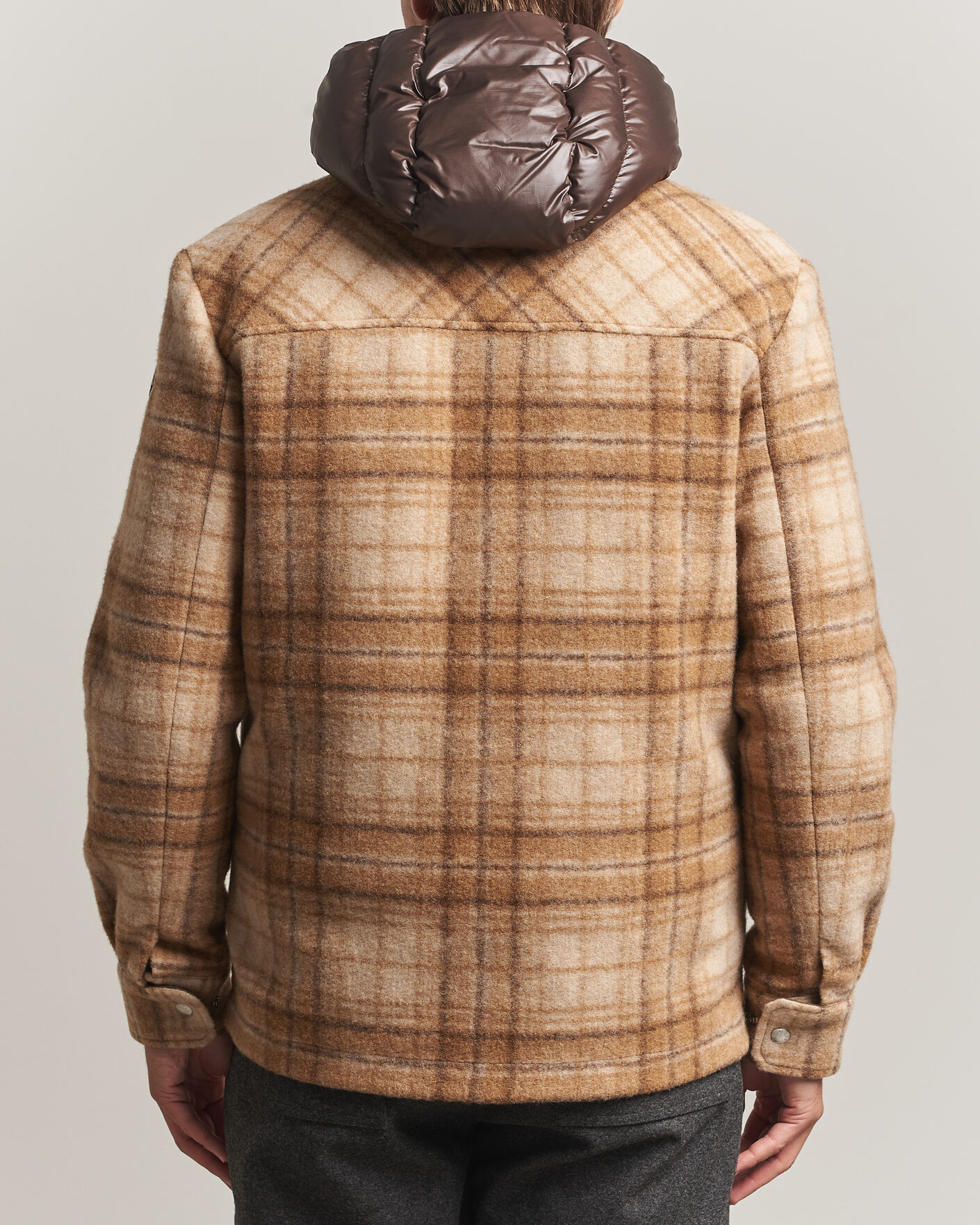 Hombres | Abrigos y chaquetas | Moncler | Nyvalin Shirt Jacket Brown Check