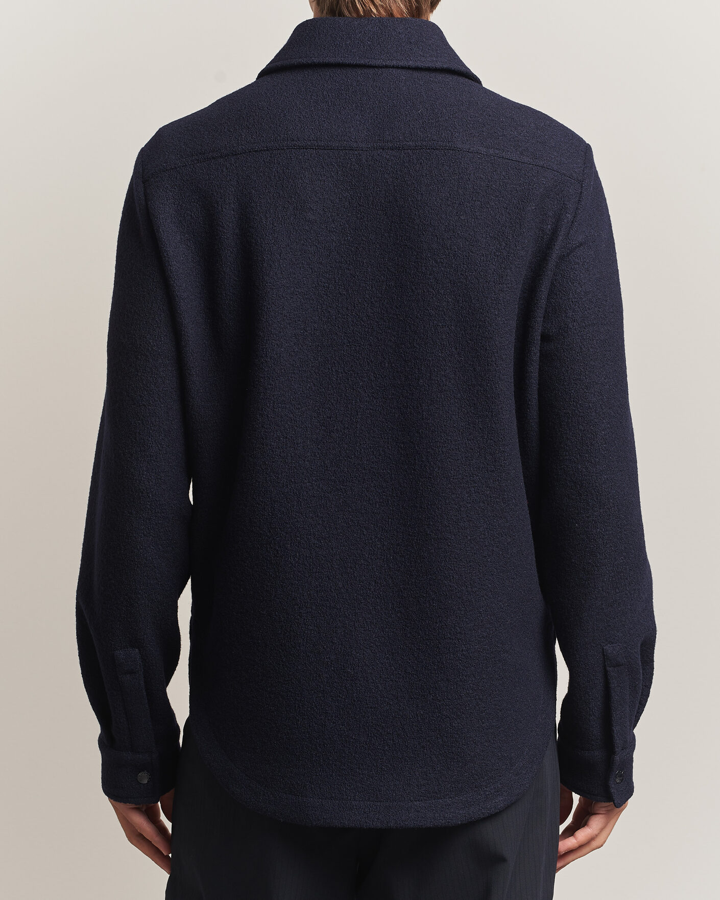 Hombres | Camisas | Moncler | Zip Overshirt Navy