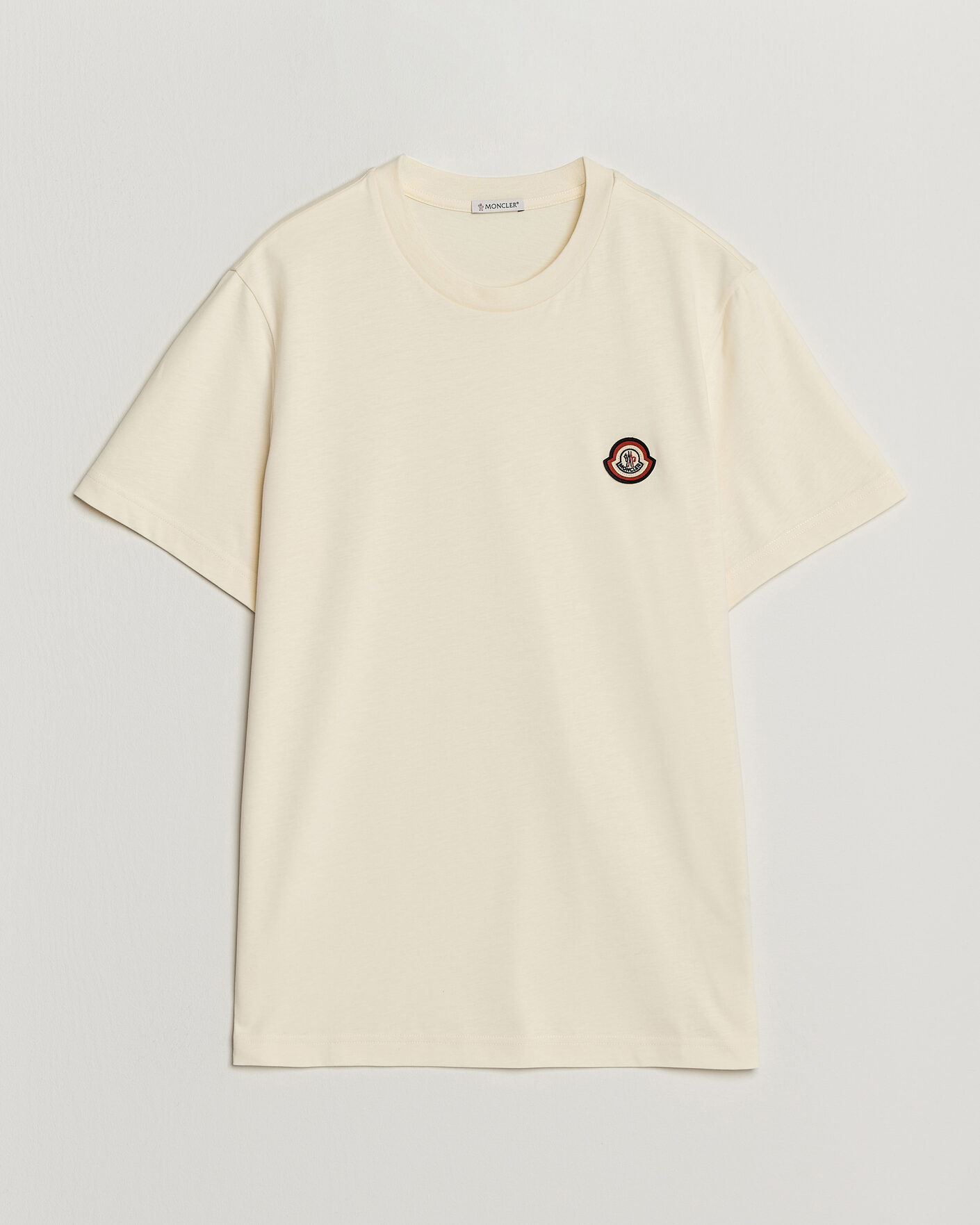 Hombres | Camisetas | Moncler | Logo T-Shirt Off White