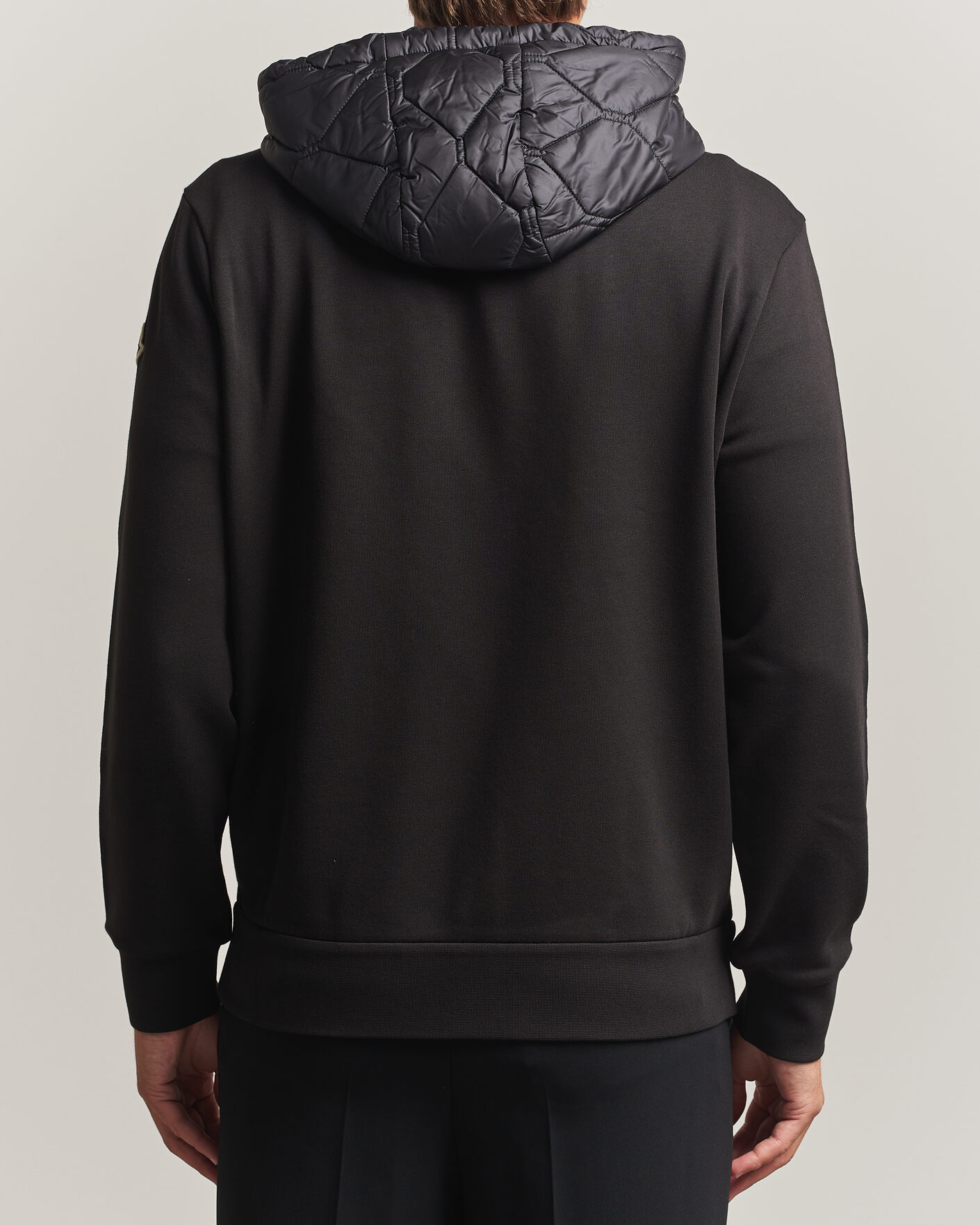 Hombres | Jerséis y prendas de punto | Moncler | Full Zip Hoodie Black