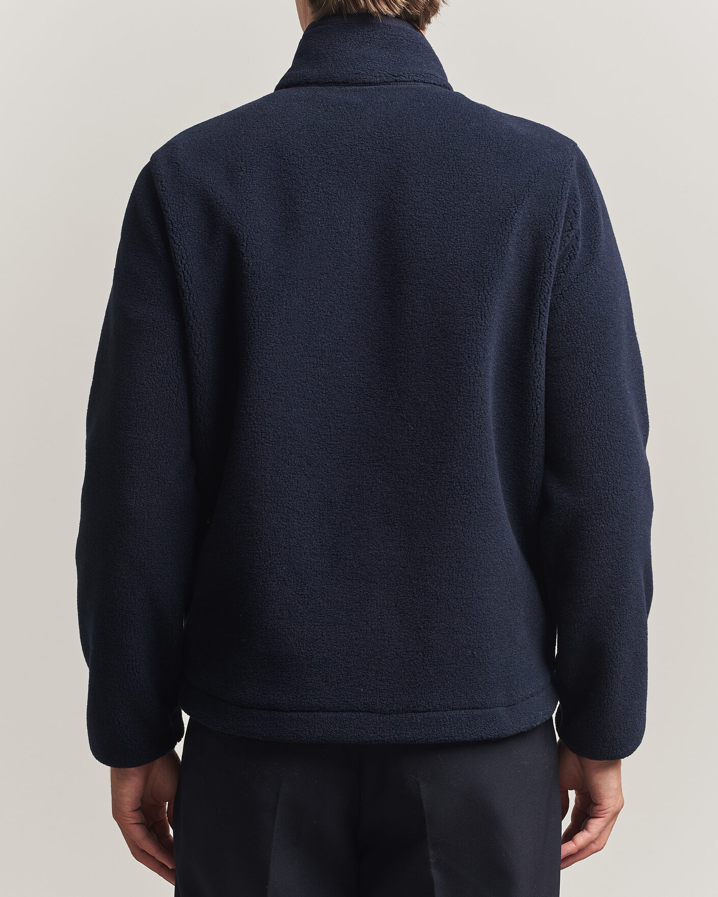 Hombres | Jerséis y prendas de punto | Moncler | Full Zip Fleece Navy