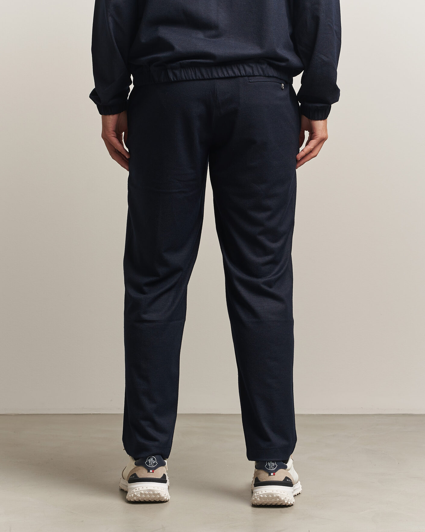 Hombres | Pantalones | Moncler | Flannel Joggers Navy