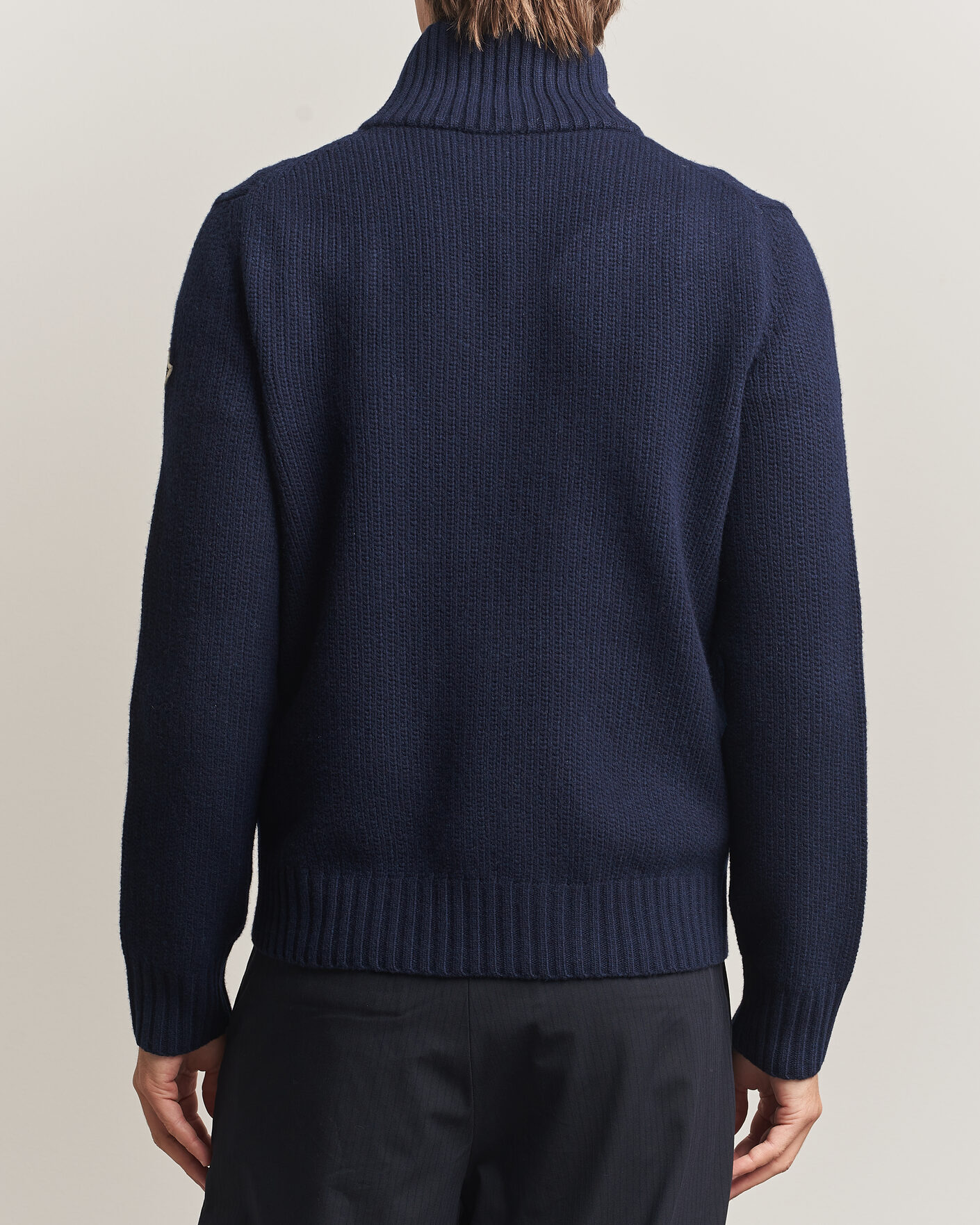 Hombres | Jerséis y prendas de punto | Moncler | Full Zip Cardigan Navy