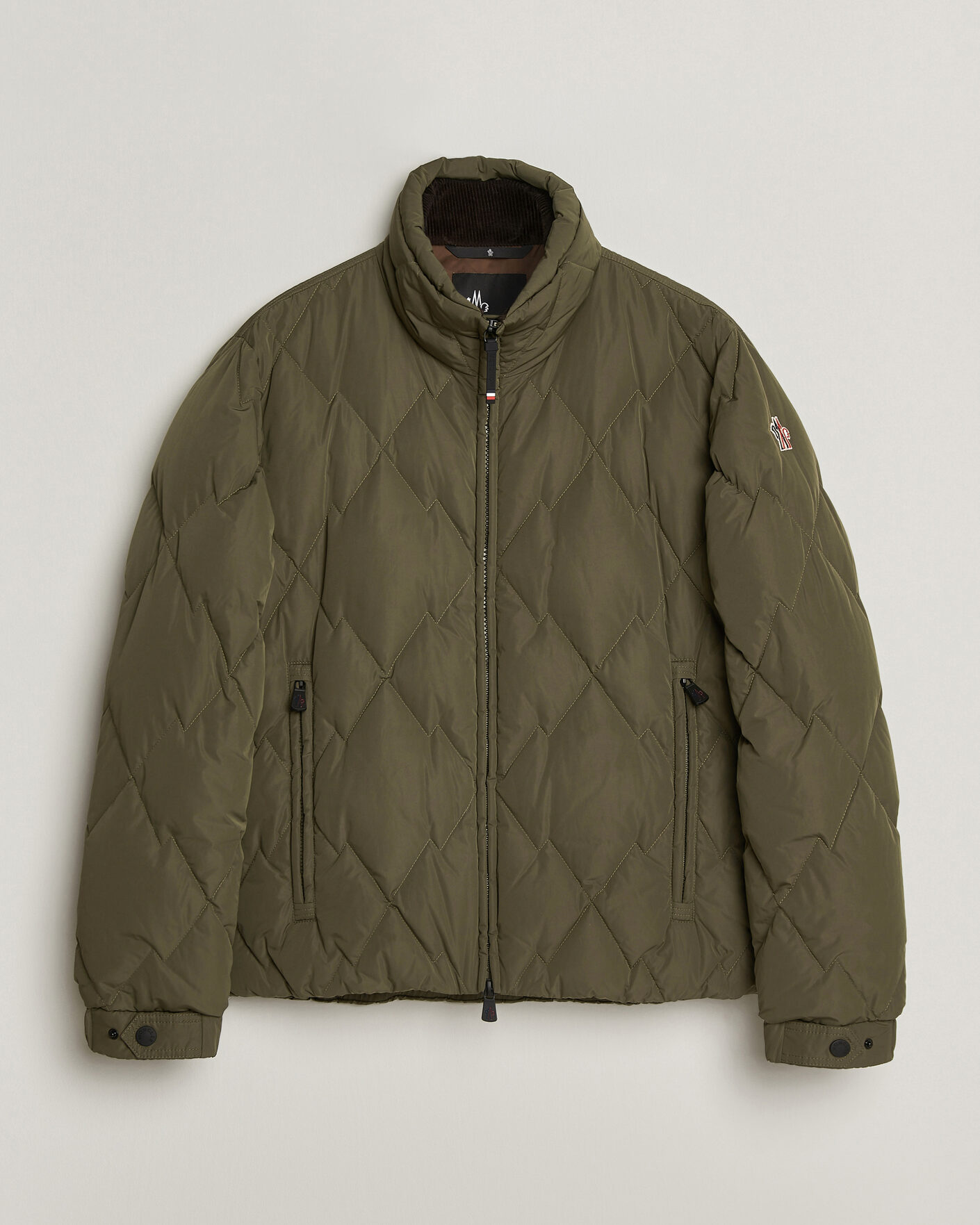 Hombres | Abrigos y chaquetas | Moncler Grenoble | Bramas Quilted Jacket Olive