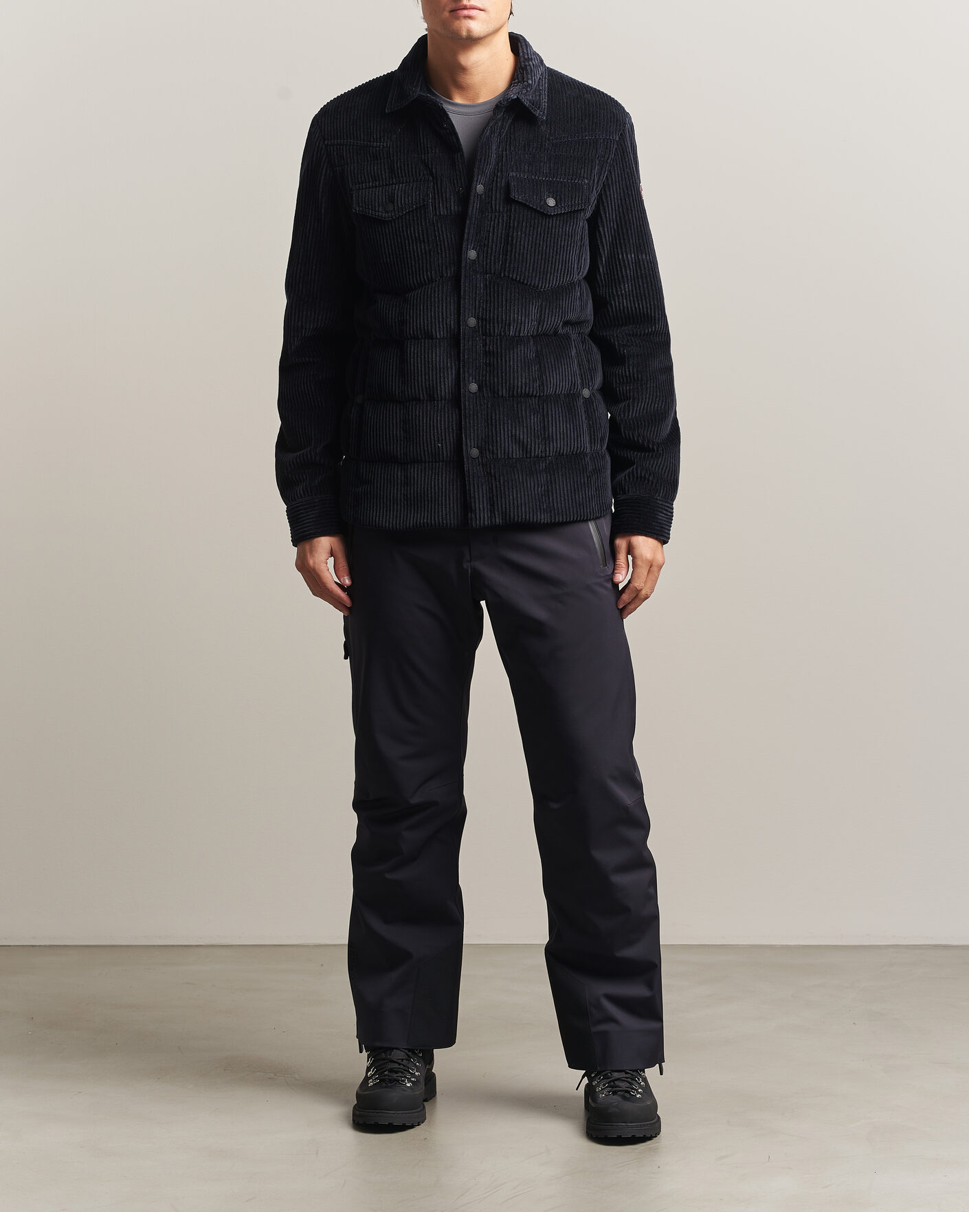 Hombres | Abrigos y chaquetas | Moncler Grenoble | Gelt Corduroy Shirt Jacket Navy