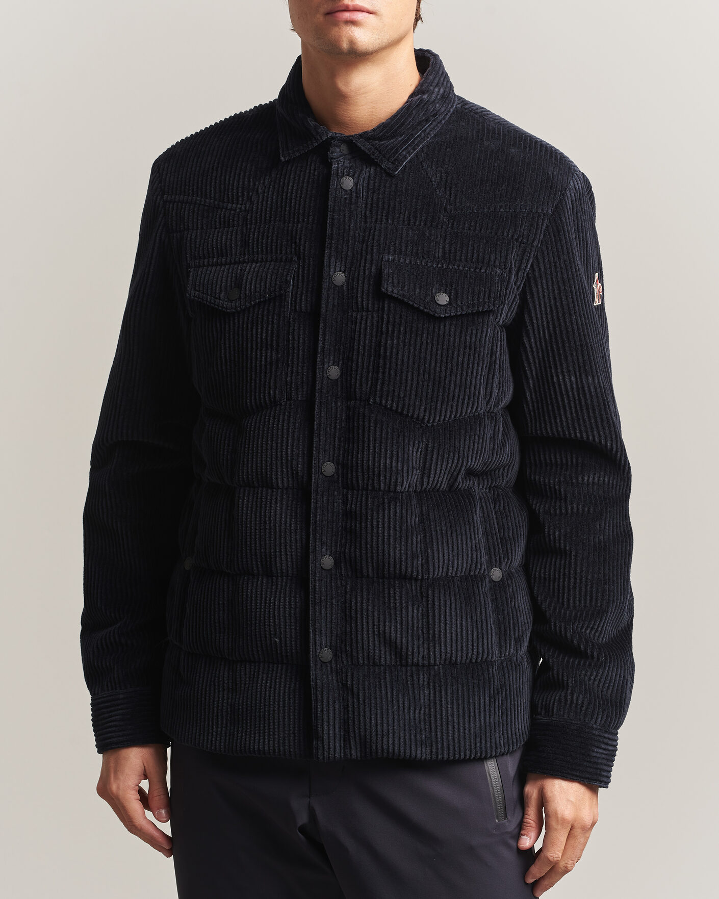 Hombres | Abrigos y chaquetas | Moncler Grenoble | Gelt Corduroy Shirt Jacket Navy