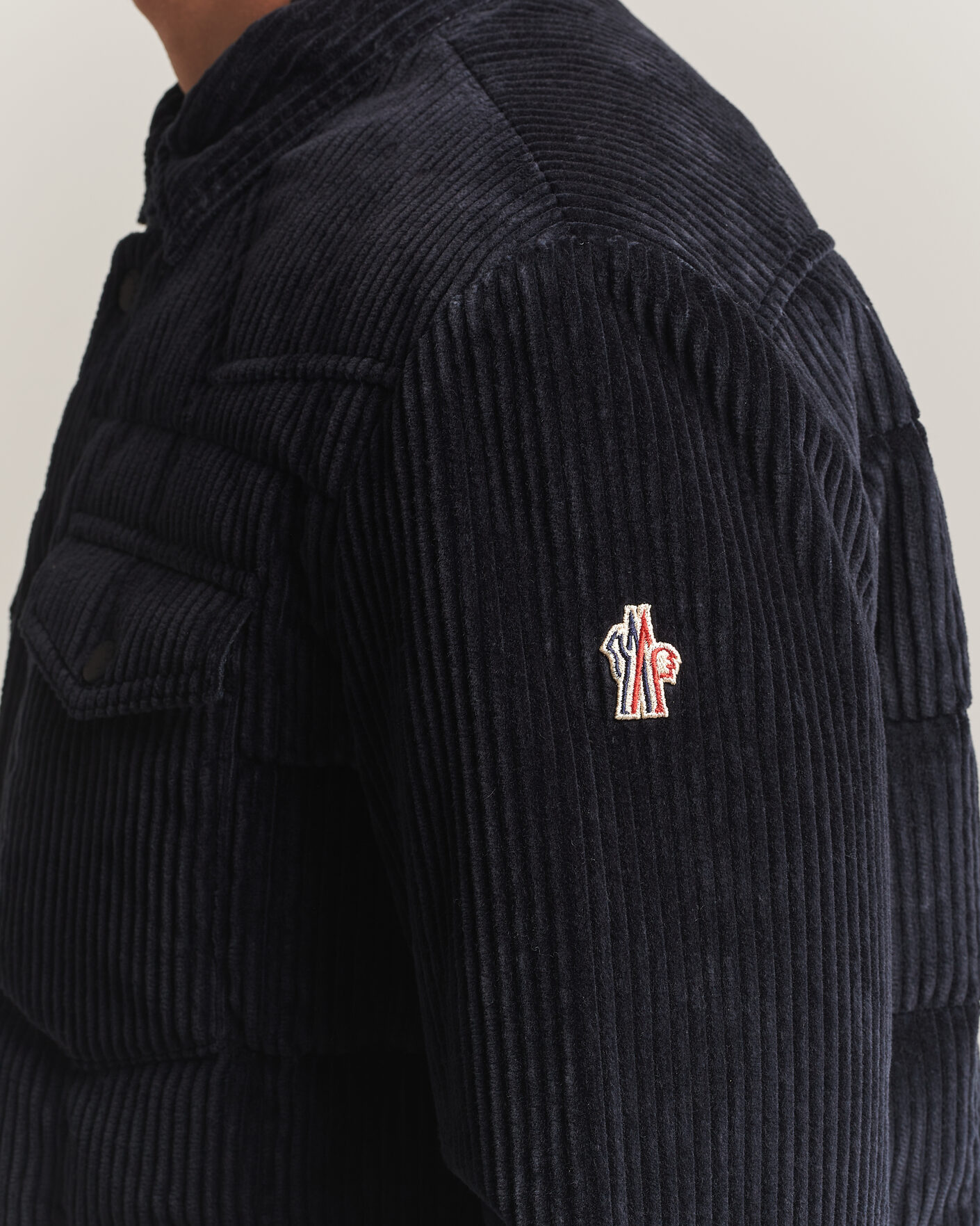 Hombres | Abrigos y chaquetas | Moncler Grenoble | Gelt Corduroy Shirt Jacket Navy