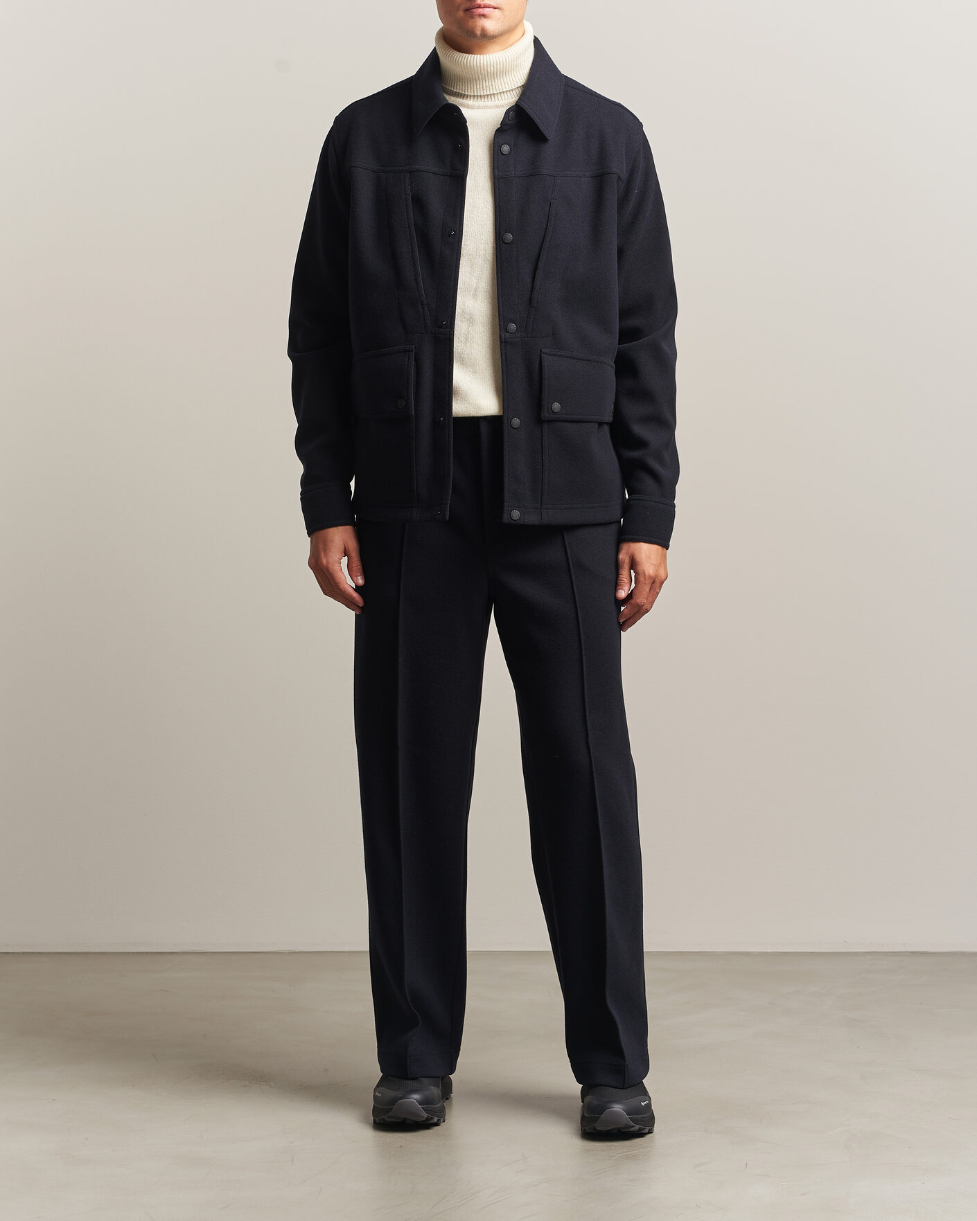 Hombres | Pantalones | Moncler Grenoble | Brushed Pants Navy