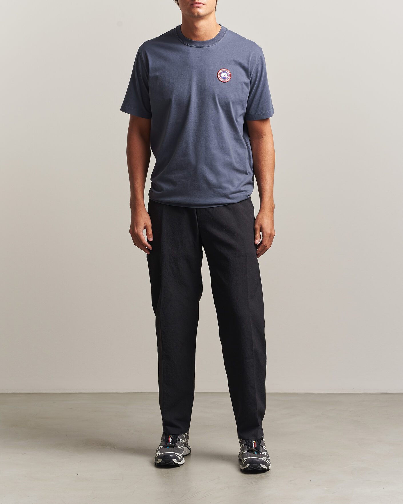 Hombres | Camisetas | Canada Goose | Ocra T-Shirt Dusk Blue