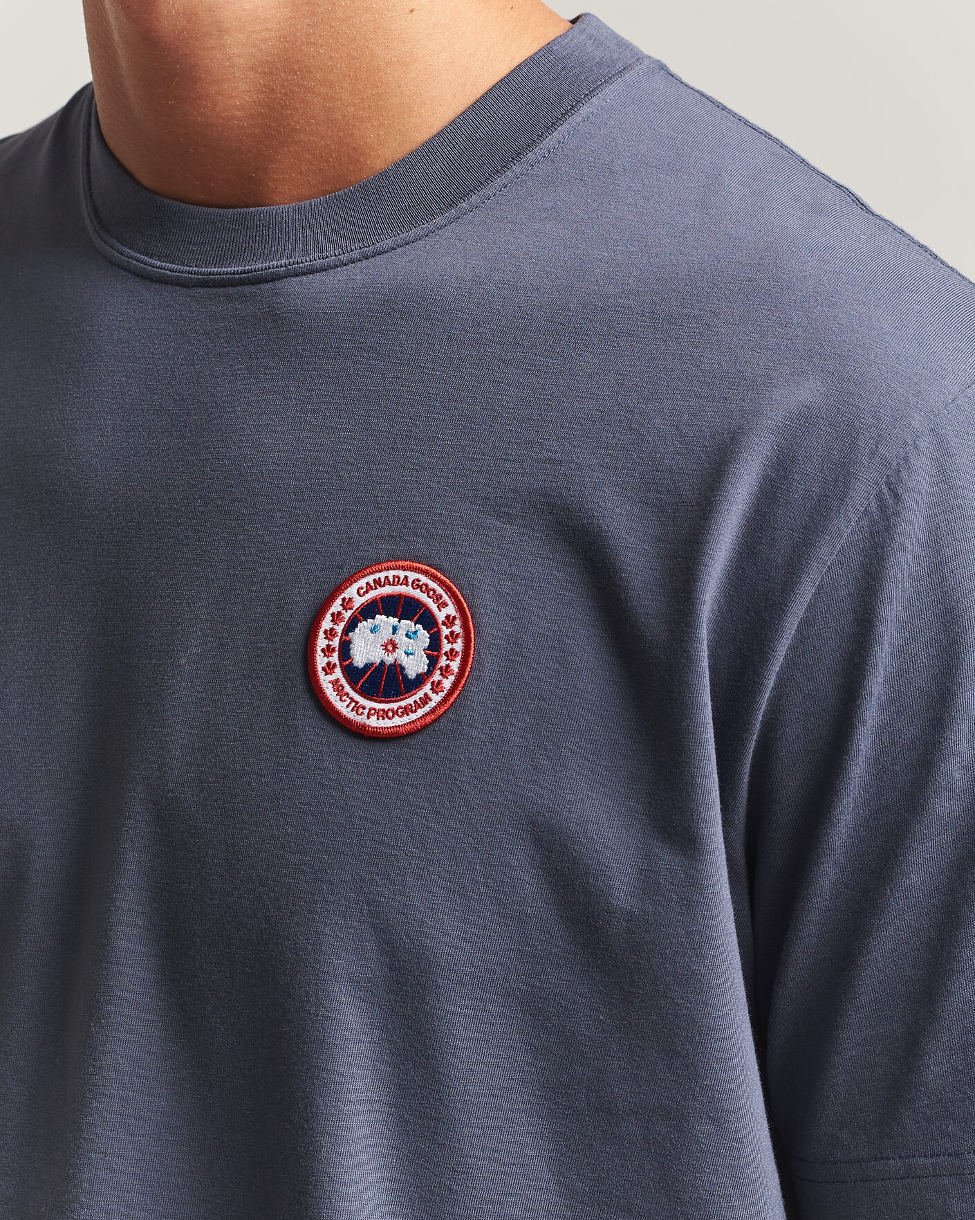 Hombres | Camisetas | Canada Goose | Ocra T-Shirt Dusk Blue