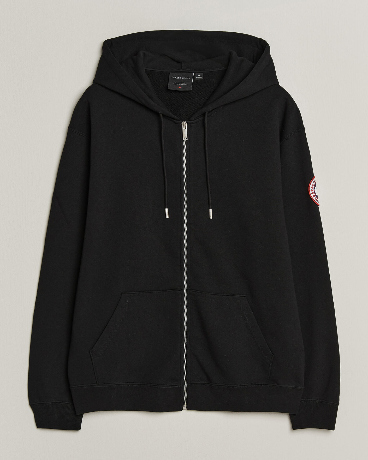 Hombres | Jerséis y prendas de punto | Canada Goose | Loon Full Zip Hoodie Black