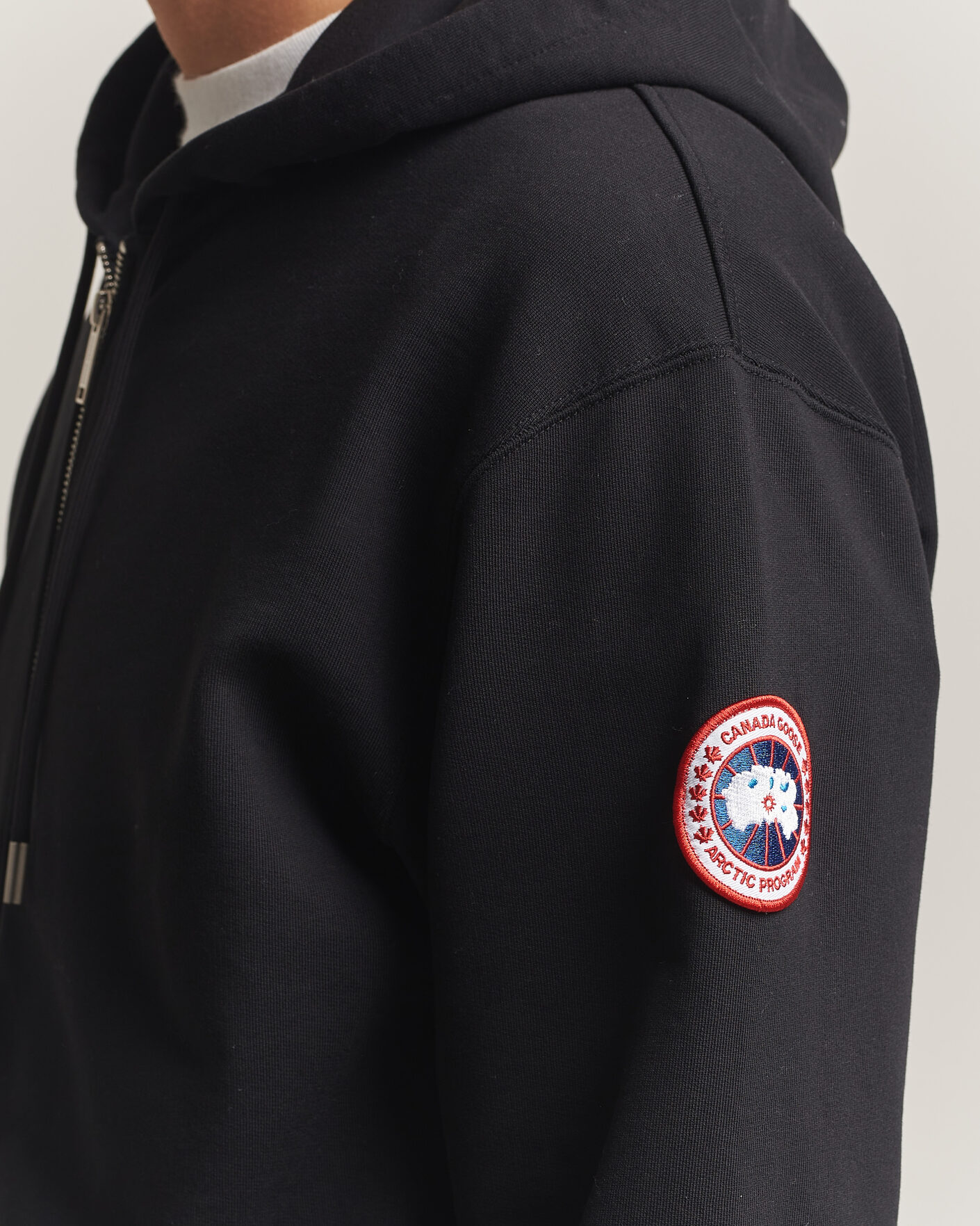 Hombres | Jerséis y prendas de punto | Canada Goose | Loon Full Zip Hoodie Black