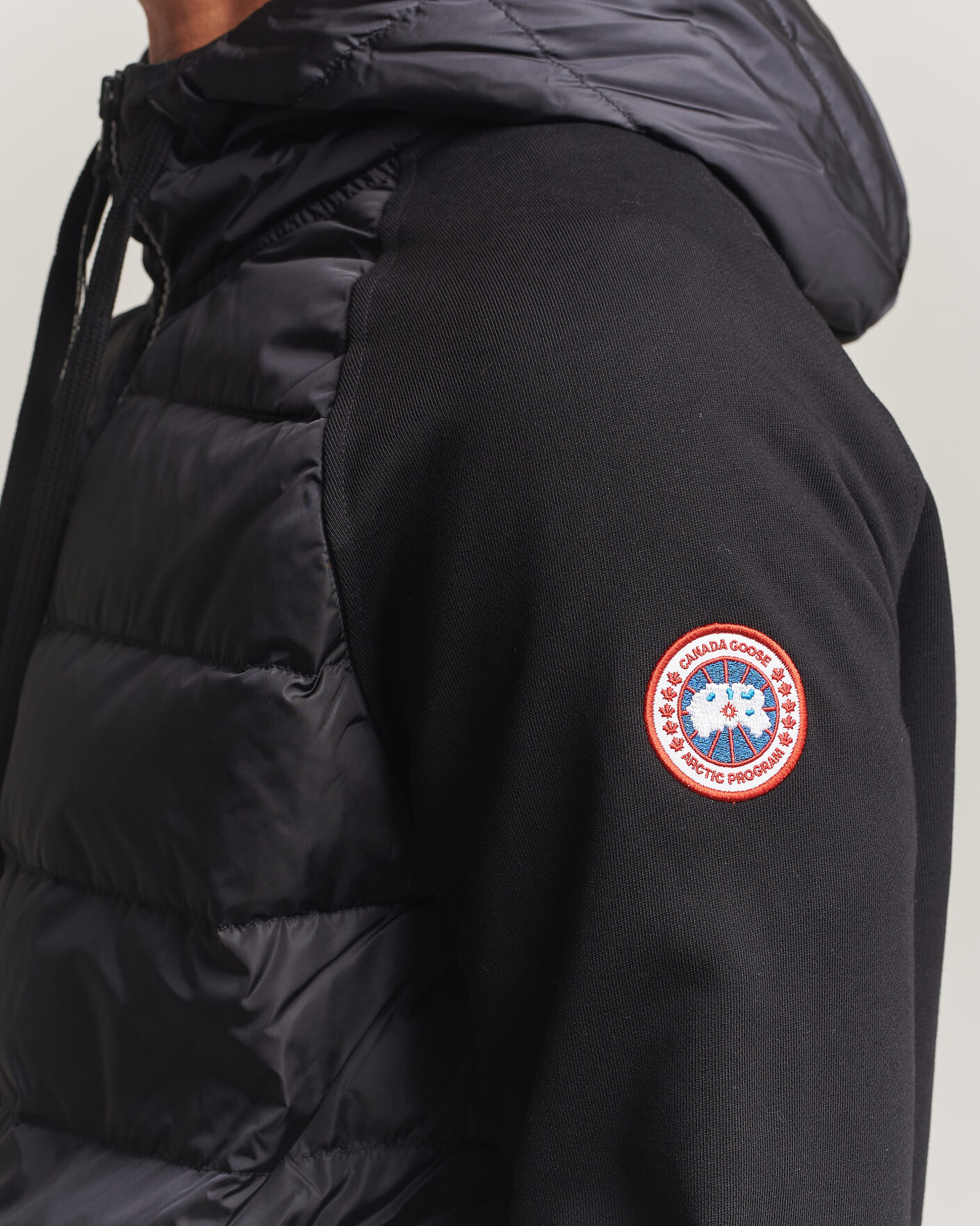 Hombres | Abrigos y chaquetas | Canada Goose | Hybridge Huron Full Zip Hoody Black