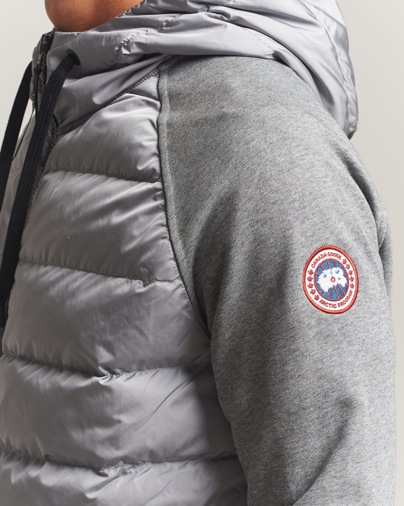 Hombres | Abrigos y chaquetas | Canada Goose | Hybridge Huron Full Zip Hoody Stone Heather