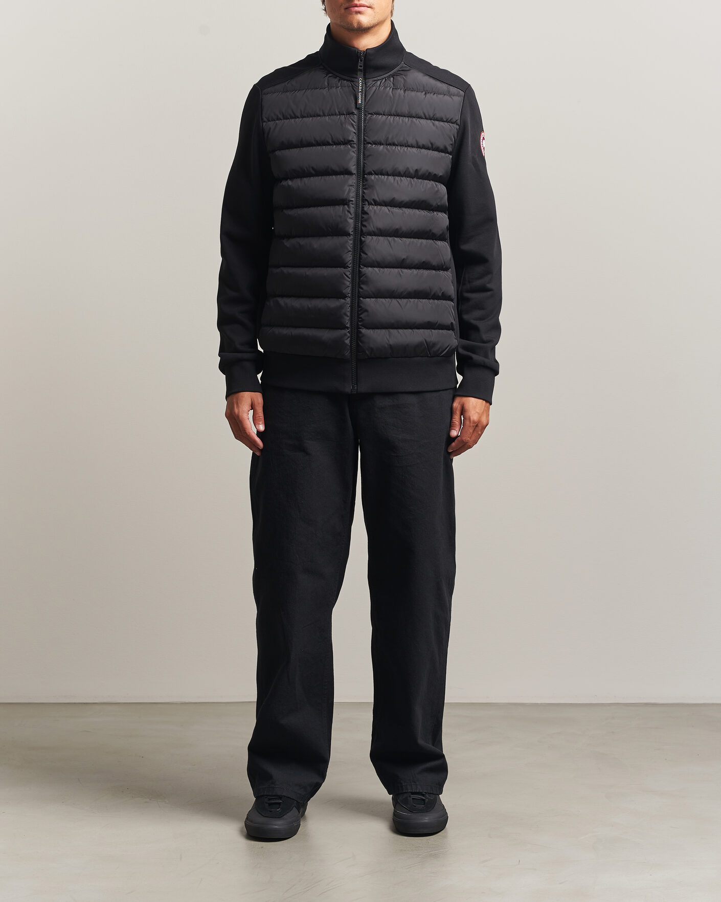 Hombres | Abrigos y chaquetas | Canada Goose | Hybridge Huron Full Zip Jacket Black