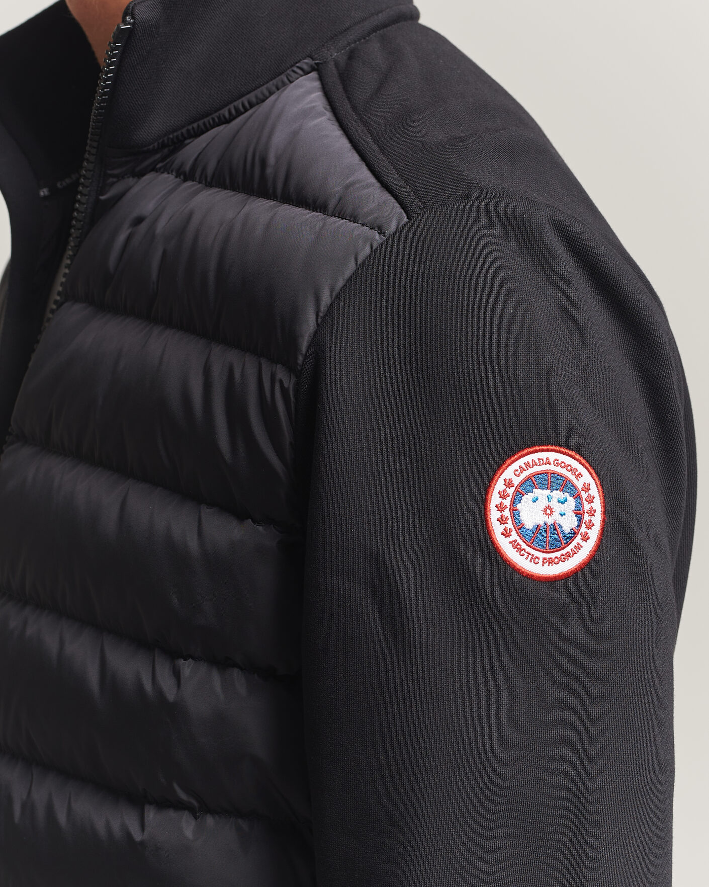 Hombres | Abrigos y chaquetas | Canada Goose | Hybridge Huron Full Zip Jacket Black