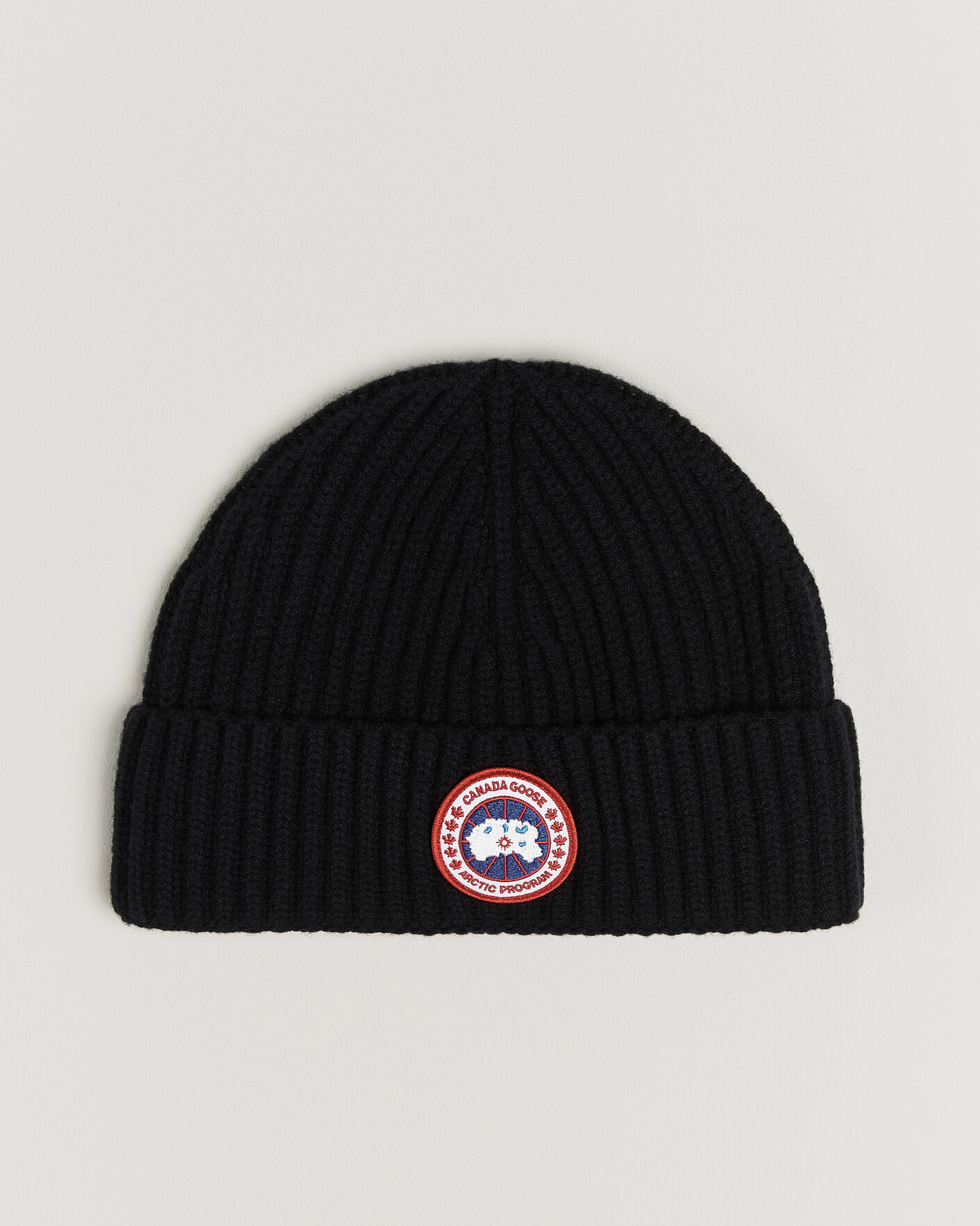 Hombres | Gorros | Canada Goose | Cashmere Blend Rib Toque Black