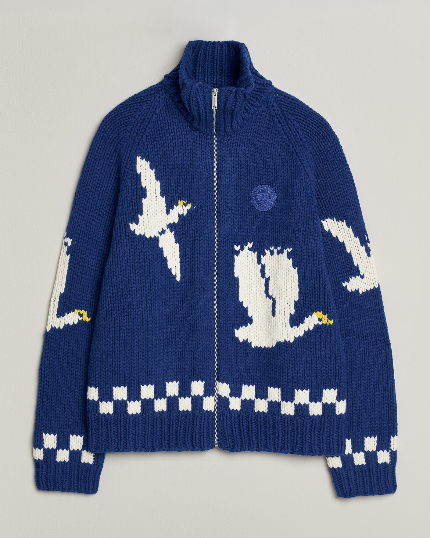 Hombres | Jerséis y prendas de punto | Canada Goose | Moisie Knit Jacket Arctic Goose