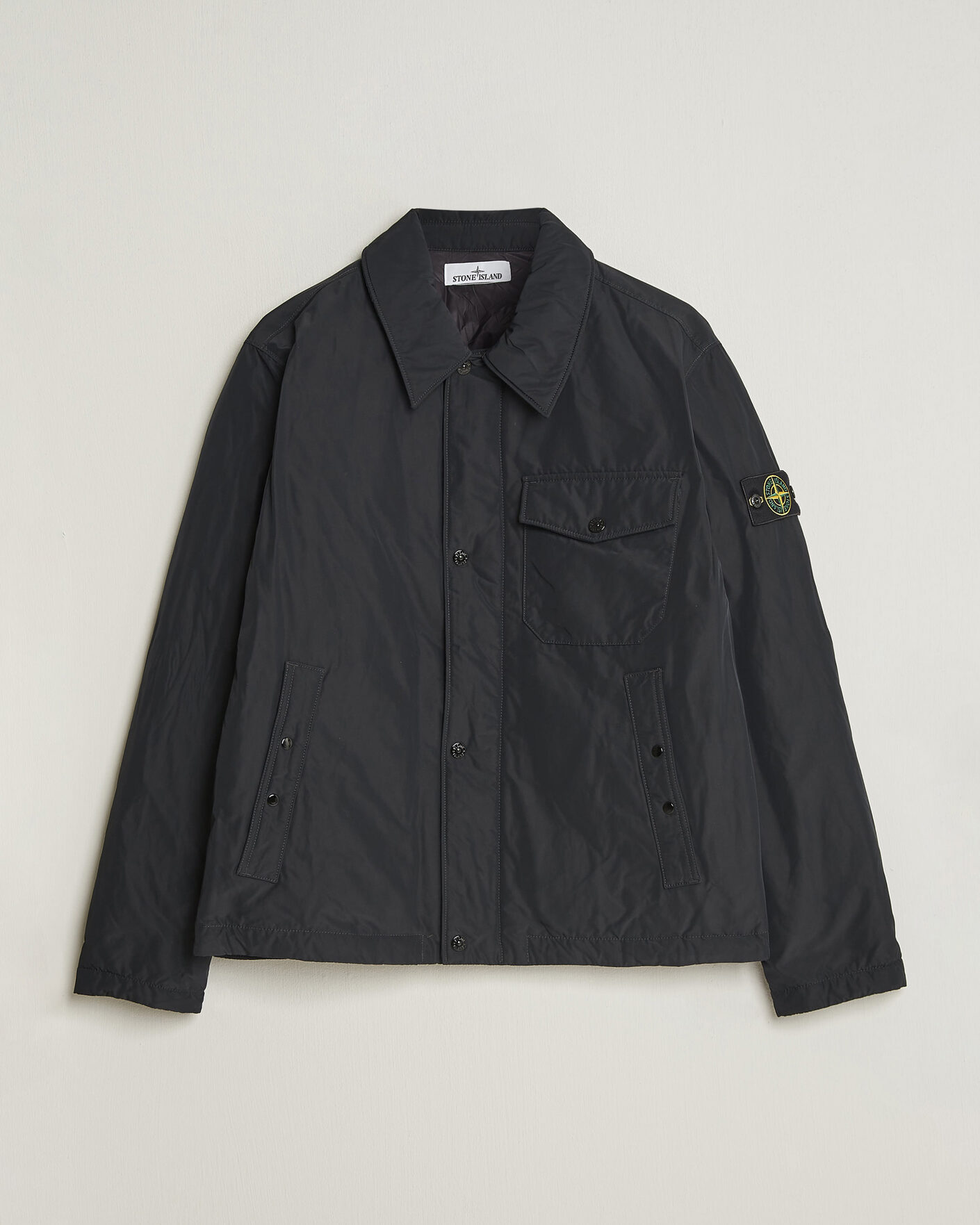Hombres | Abrigos y chaquetas | Stone Island | Micro Twill Padded Jacket Black