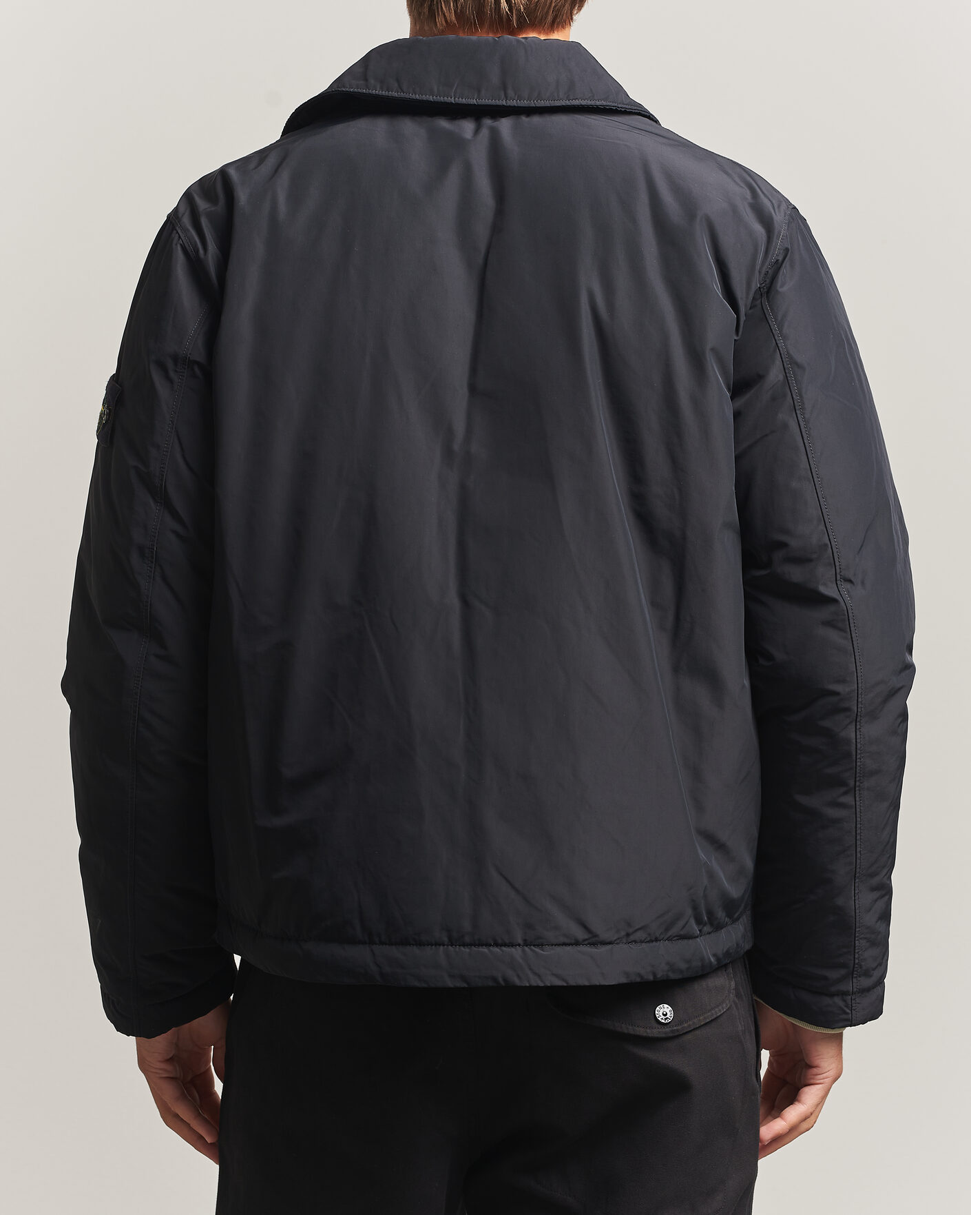 Hombres | Abrigos y chaquetas | Stone Island | Micro Twill Padded Jacket Black