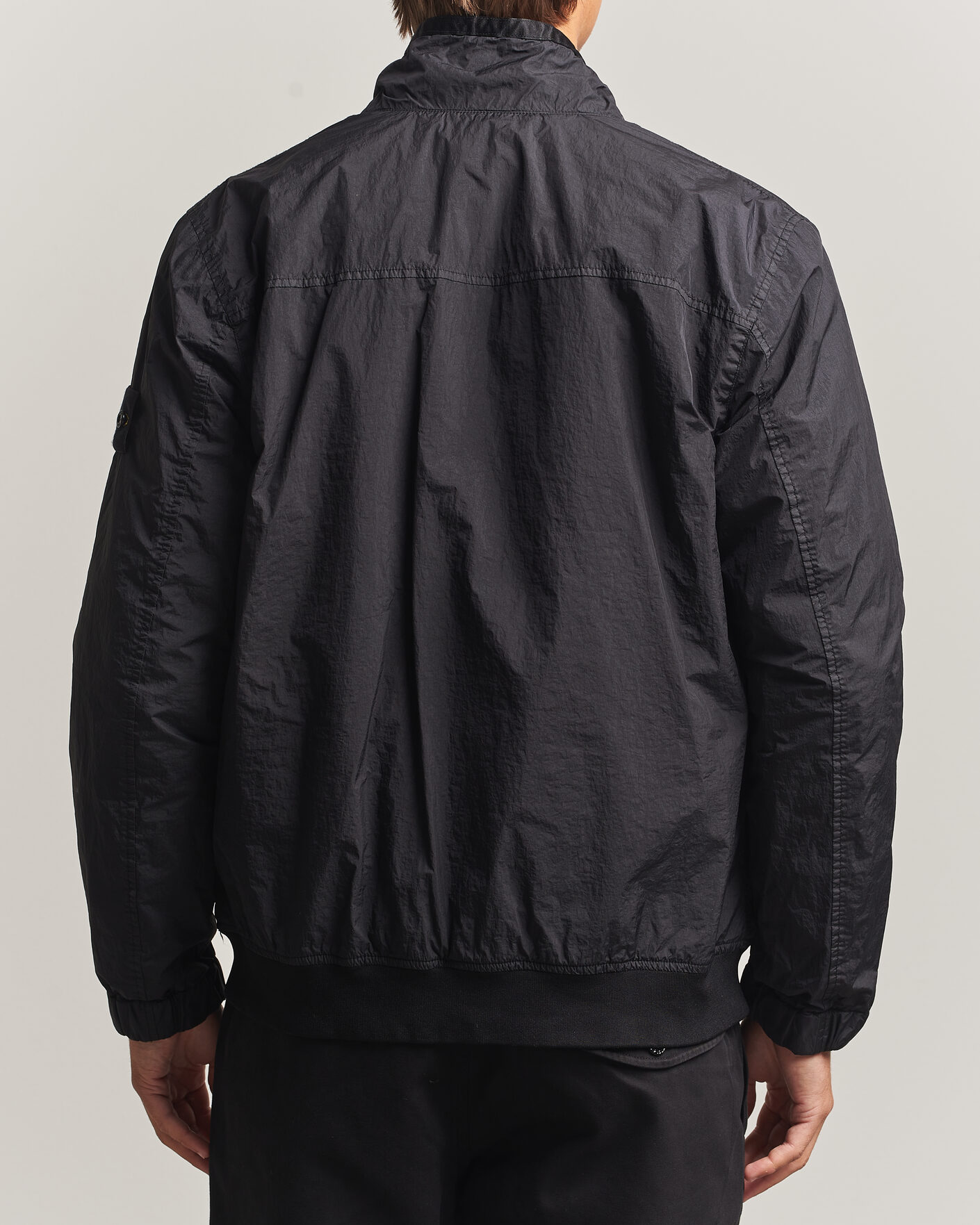 Hombres | Abrigos y chaquetas | Stone Island | Crinkle Reps Jacket Black