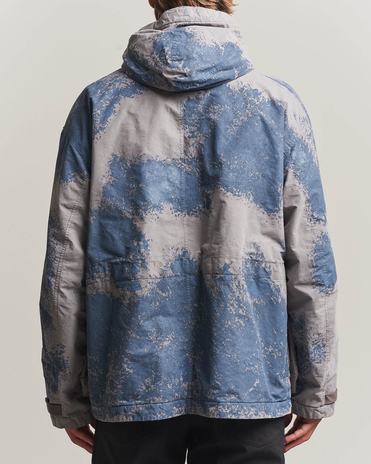 Hombres | Abrigos y chaquetas | Stone Island | Hand Painted David Light TC Short Parka Grey