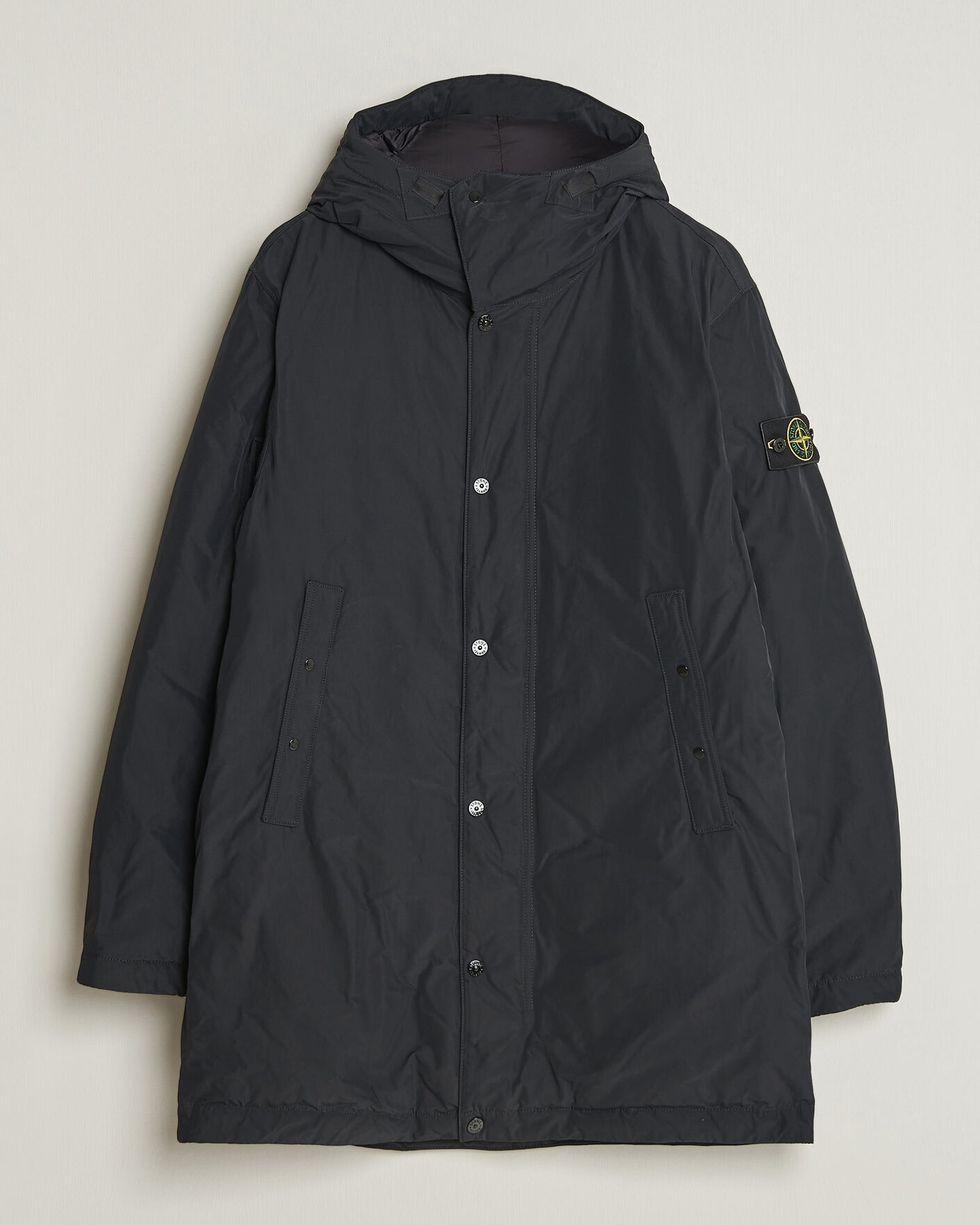 Hombres | Abrigos y chaquetas | Stone Island | Micro Twill Padded Parka Black