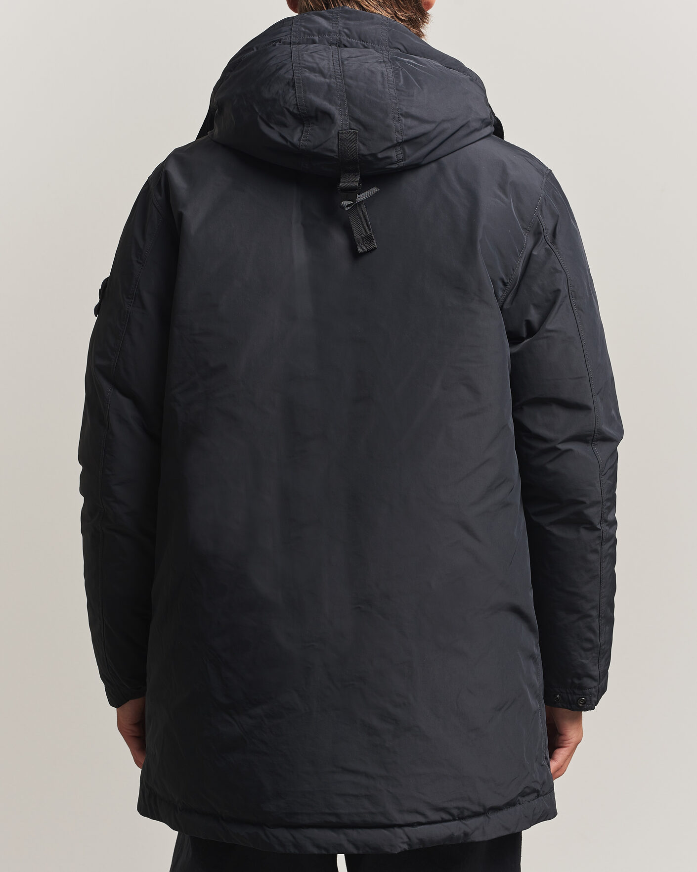 Hombres | Abrigos y chaquetas | Stone Island | Micro Twill Padded Parka Black