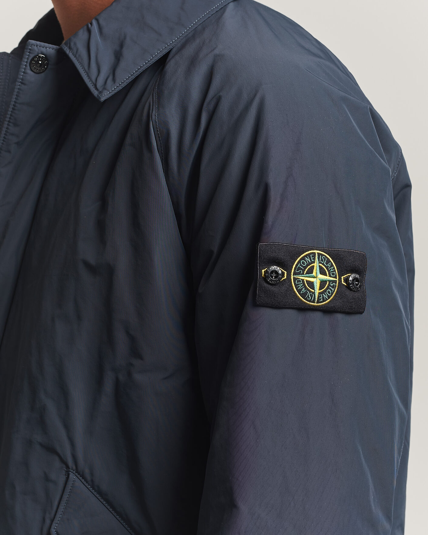 Hombres | Abrigos y chaquetas | Stone Island | Micro Reps Padded Coat Navy Blue