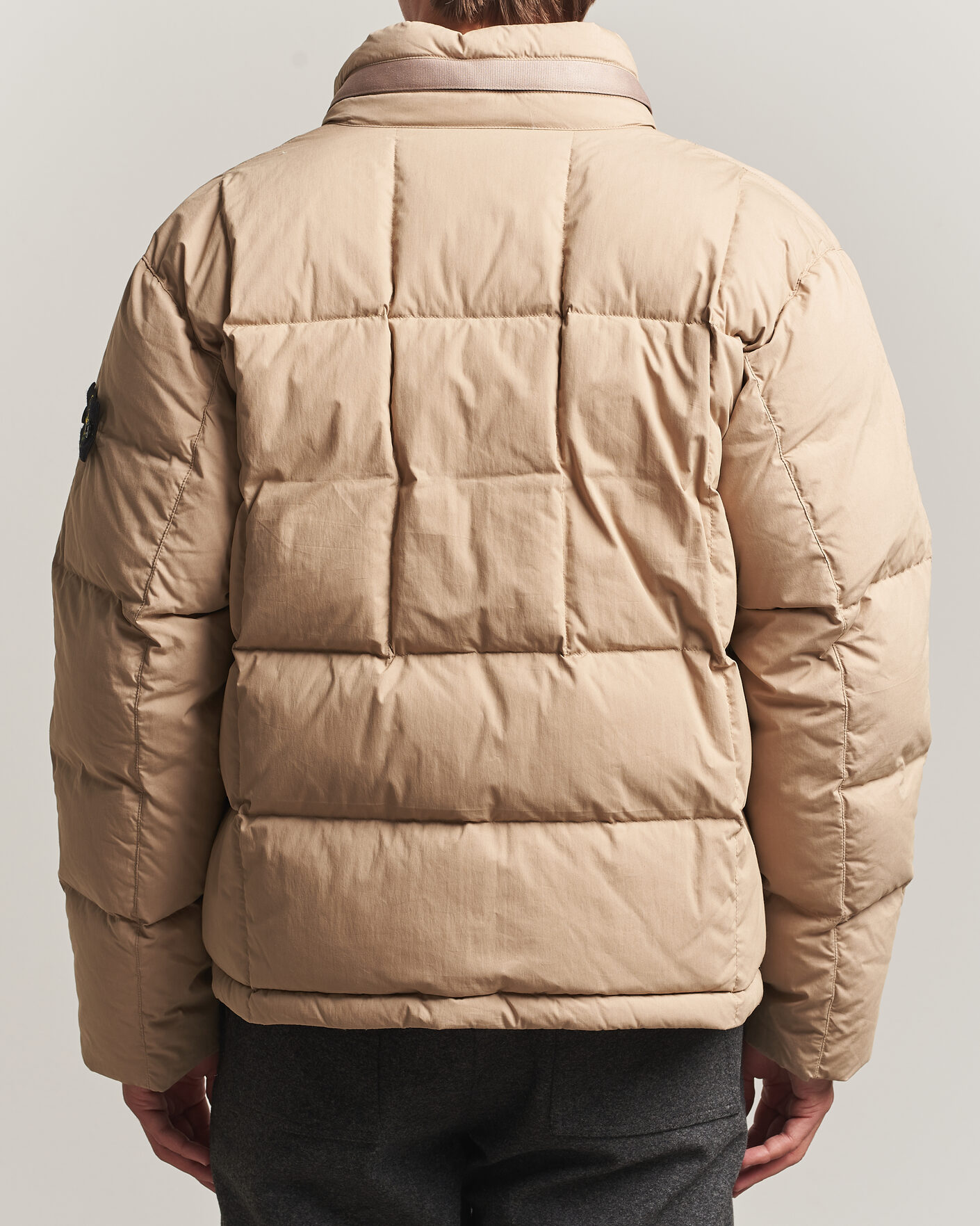 Hombres | Abrigos y chaquetas | Stone Island | Cotton/Nylon Padded Down Jacket Biscuit