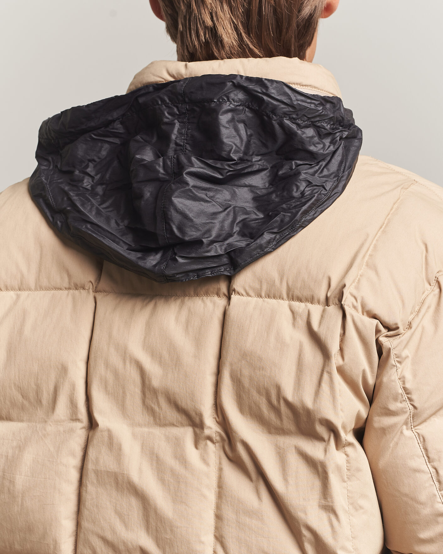 Hombres | Abrigos y chaquetas | Stone Island | Cotton/Nylon Padded Down Jacket Biscuit
