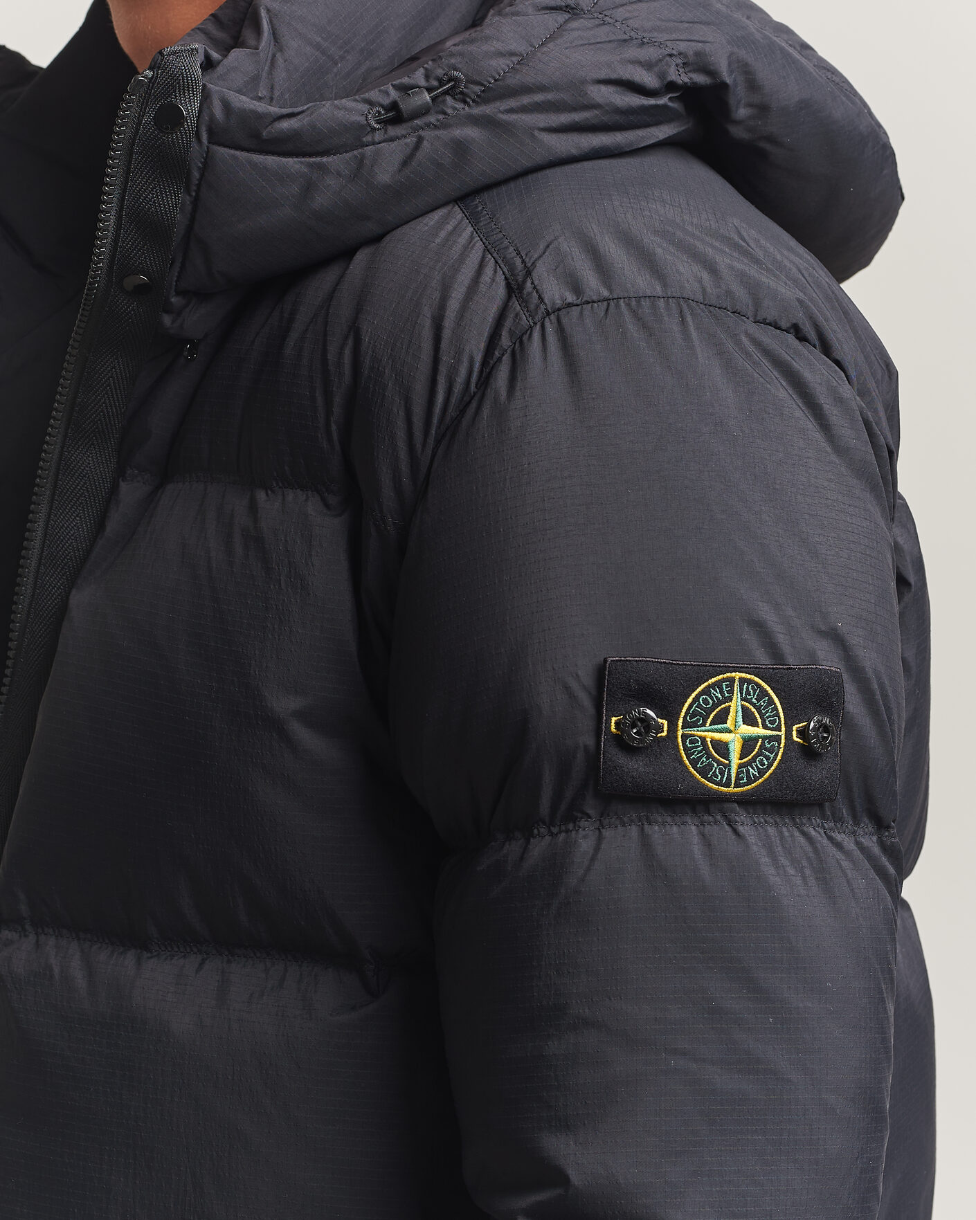 Hombres | Abrigos y chaquetas | Stone Island | Matt Ripstop Cordura Down Jacket Black