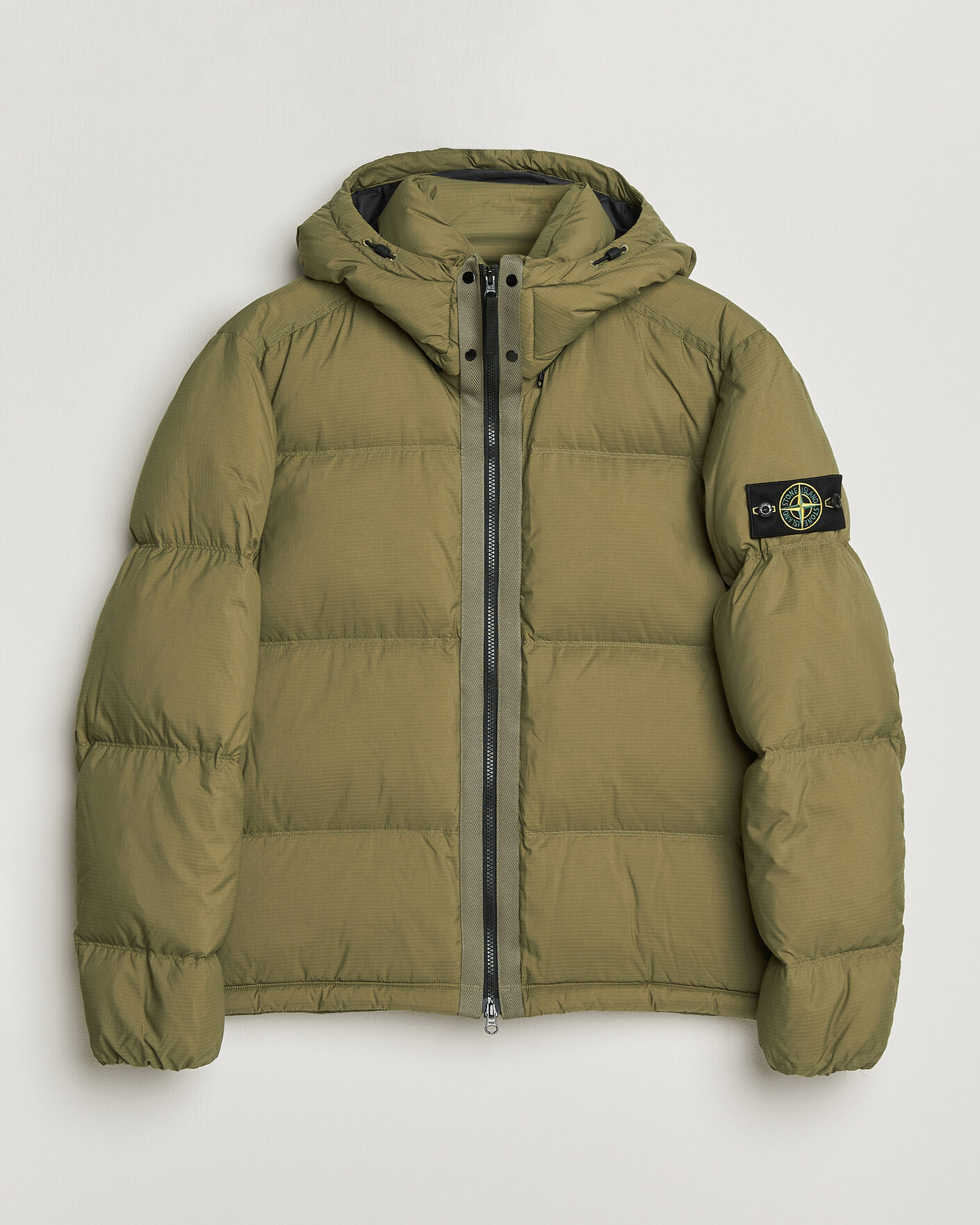 Hombres | Abrigos y chaquetas | Stone Island | Matt Ripstop Cordura Down Jacket Green