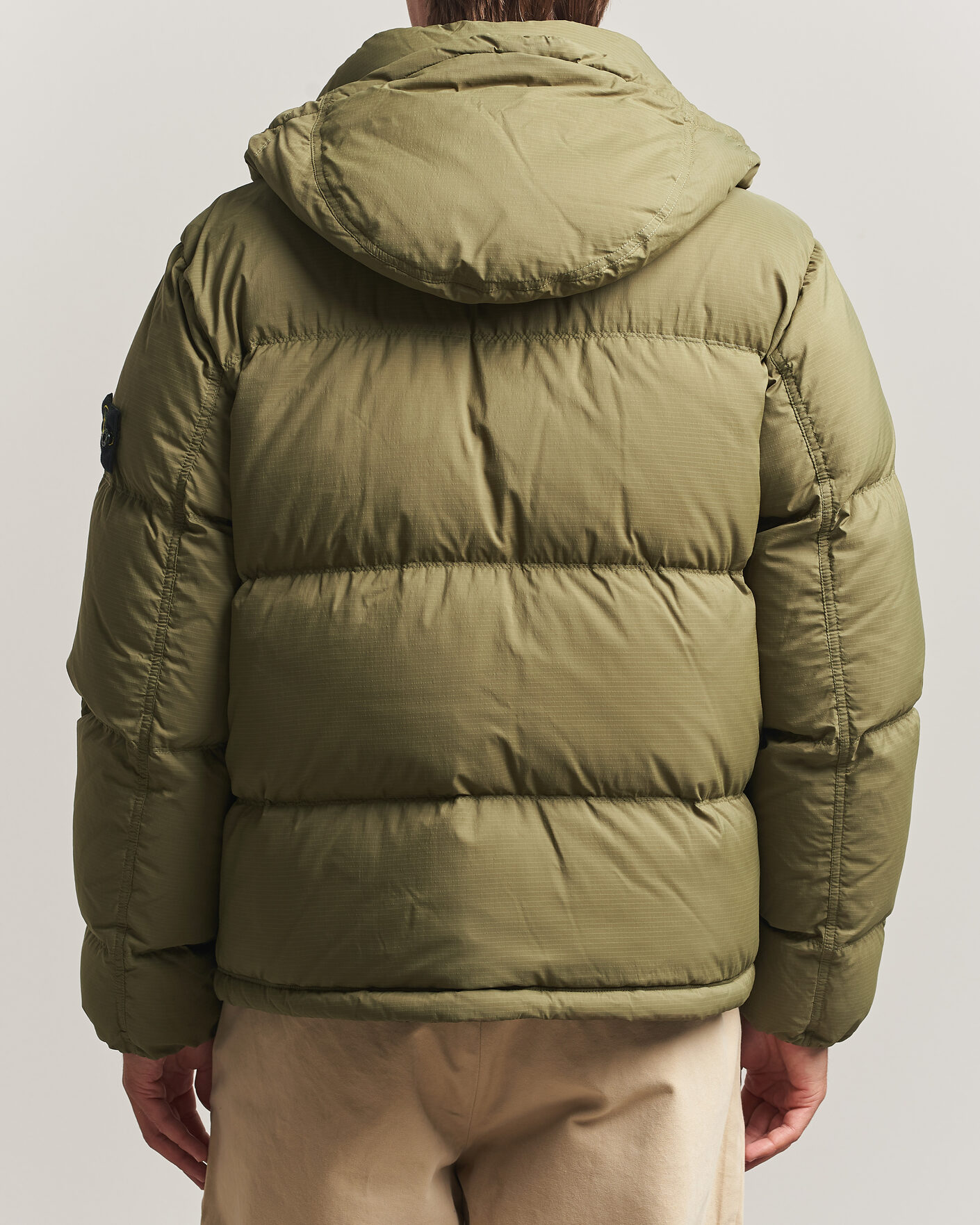 Hombres | Abrigos y chaquetas | Stone Island | Matt Ripstop Cordura Down Jacket Green