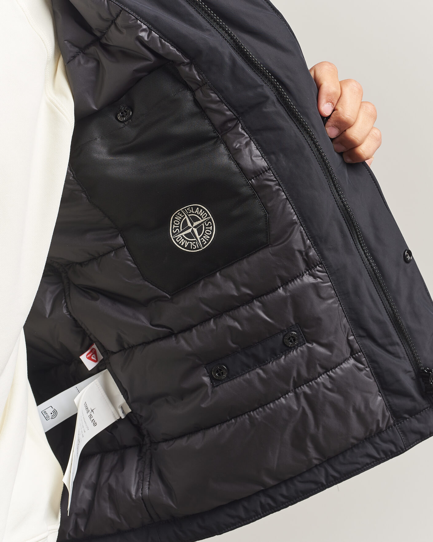 Hombres | Abrigos y chaquetas | Stone Island | Micro Twill Hood Jacket Black